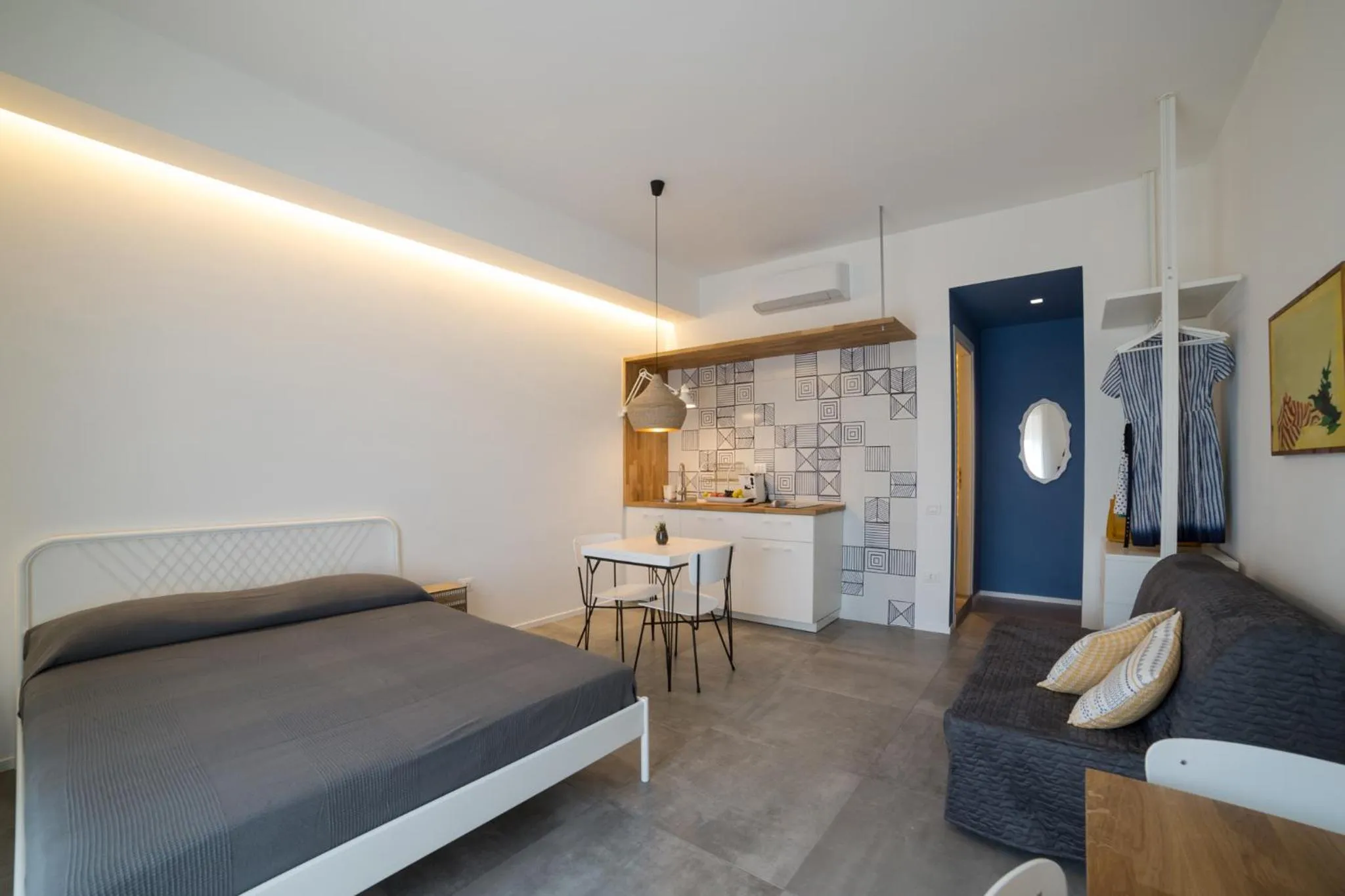 Kitchen or kitchenette in Salsedine Sea View