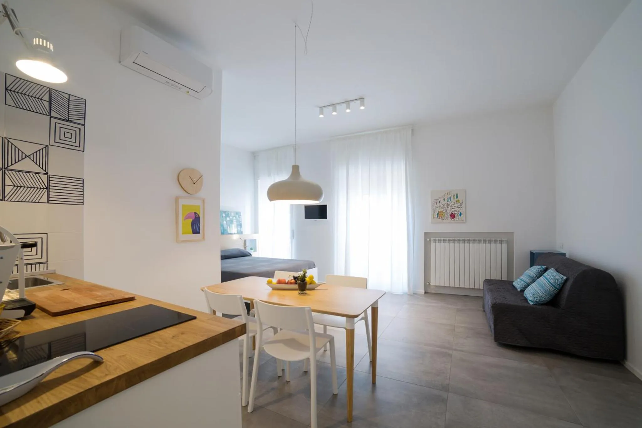 Kitchen or kitchenette in Salsedine Sea View