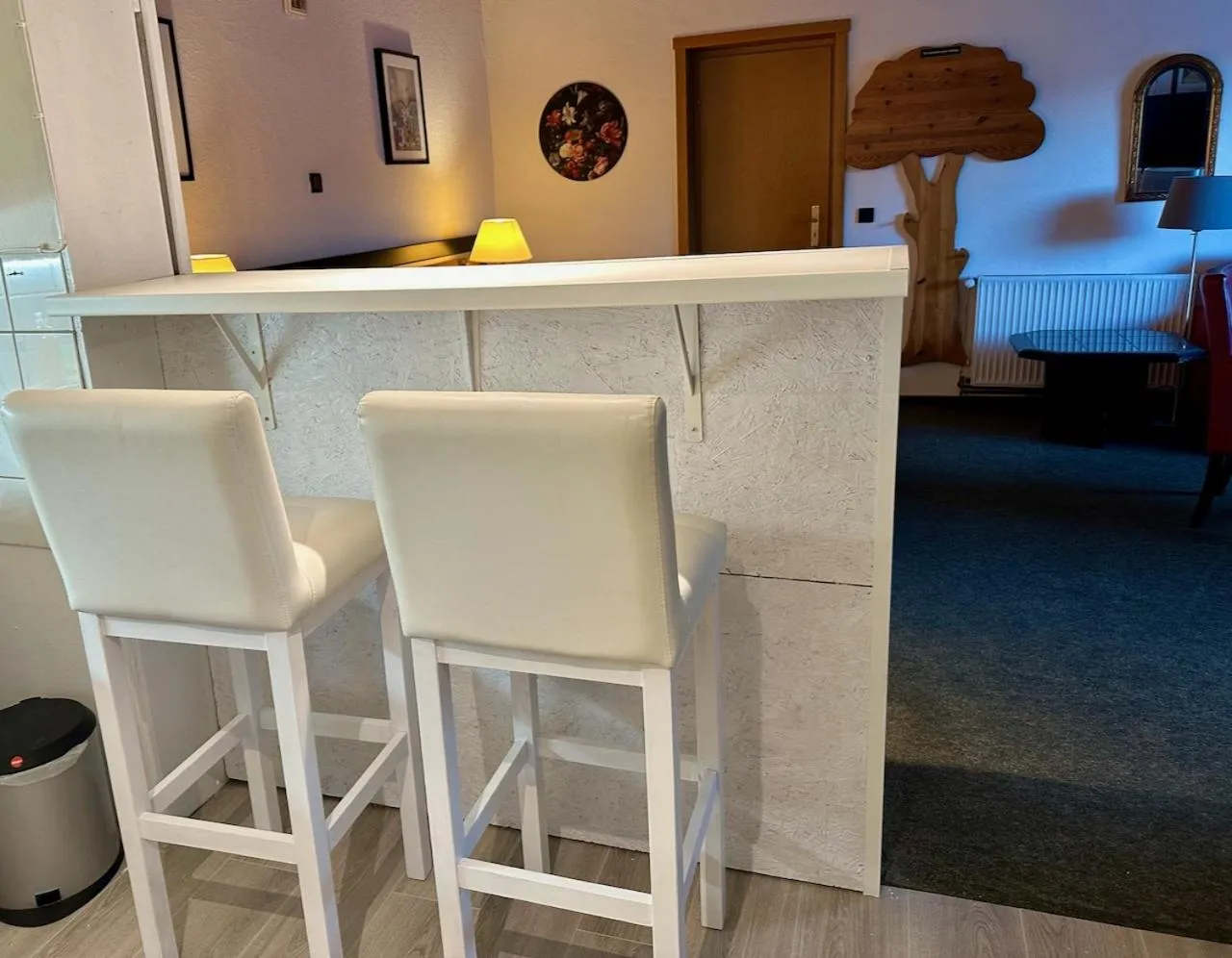 Seating area in Pension Raststüb'l