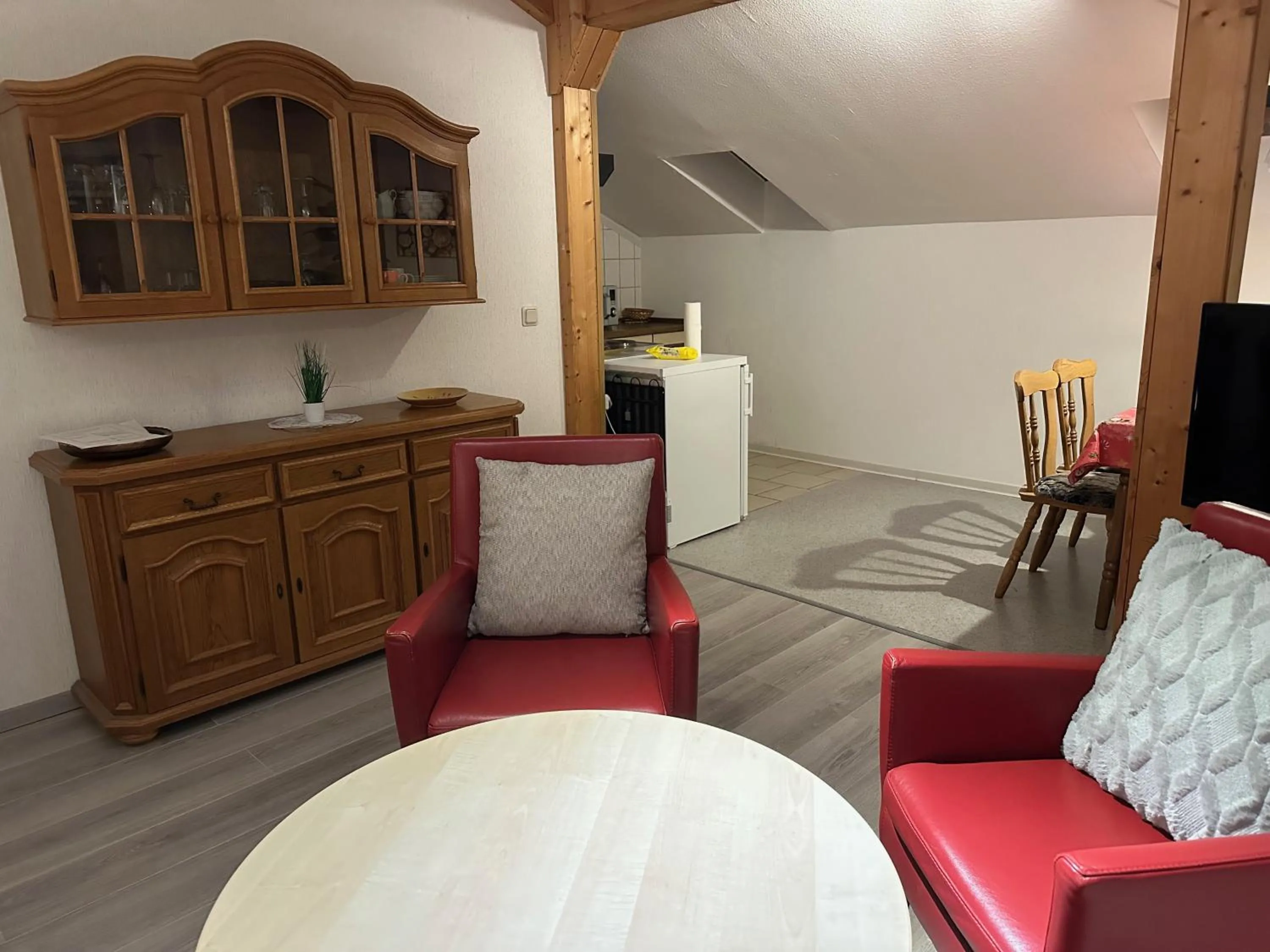 Seating area in Pension Raststüb'l