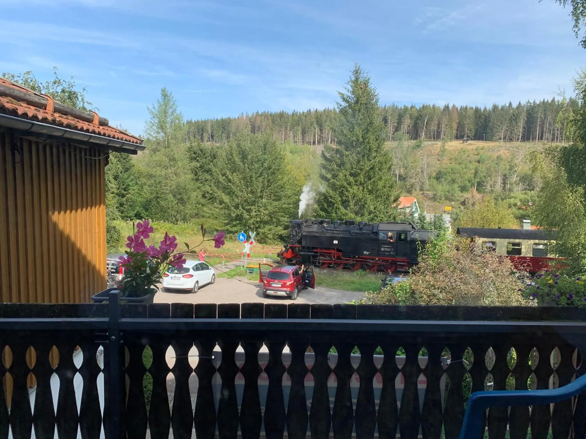 Mountain view in Pension Raststüb'l