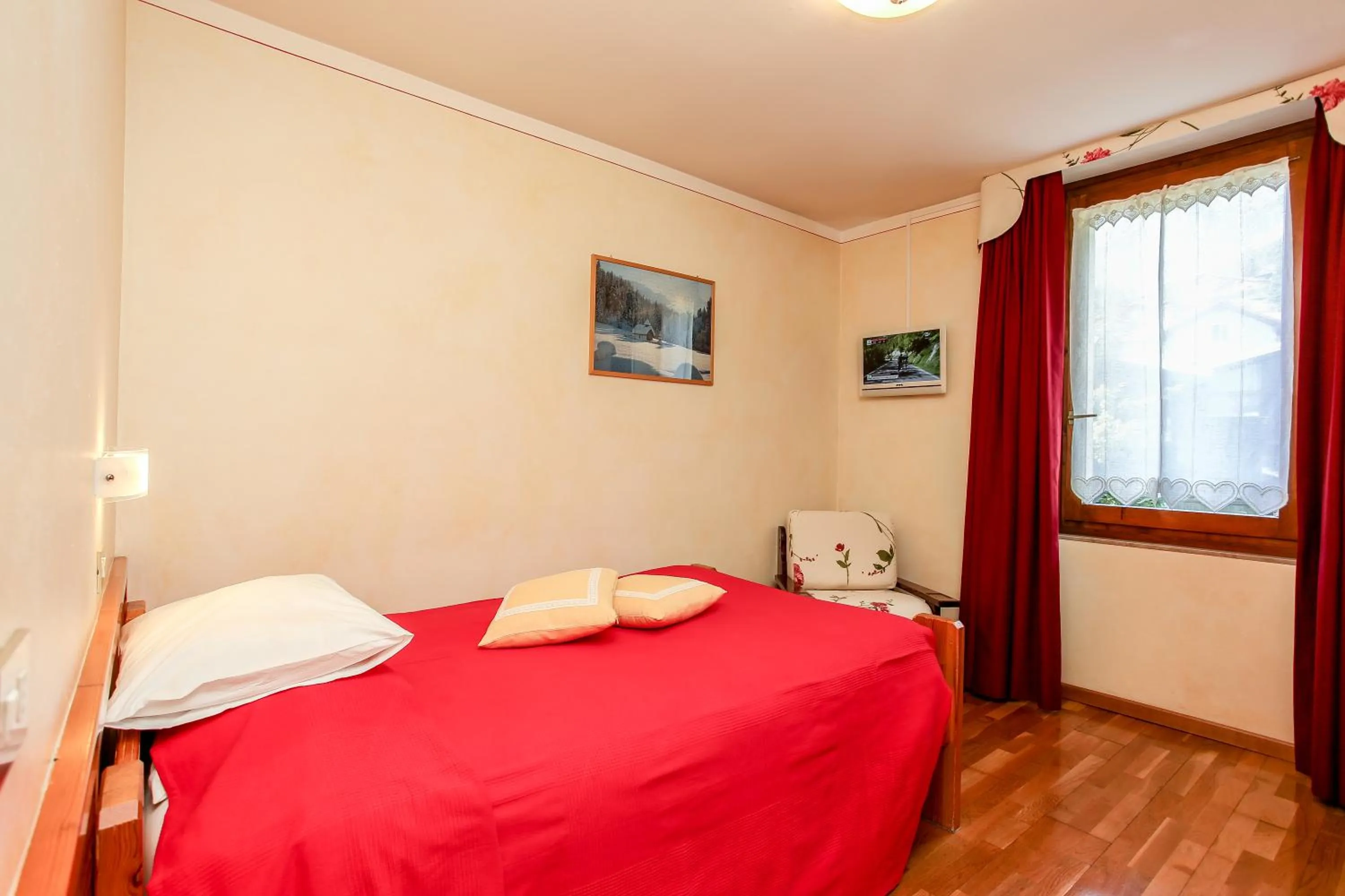Bedroom, Bed in Albergo Adele