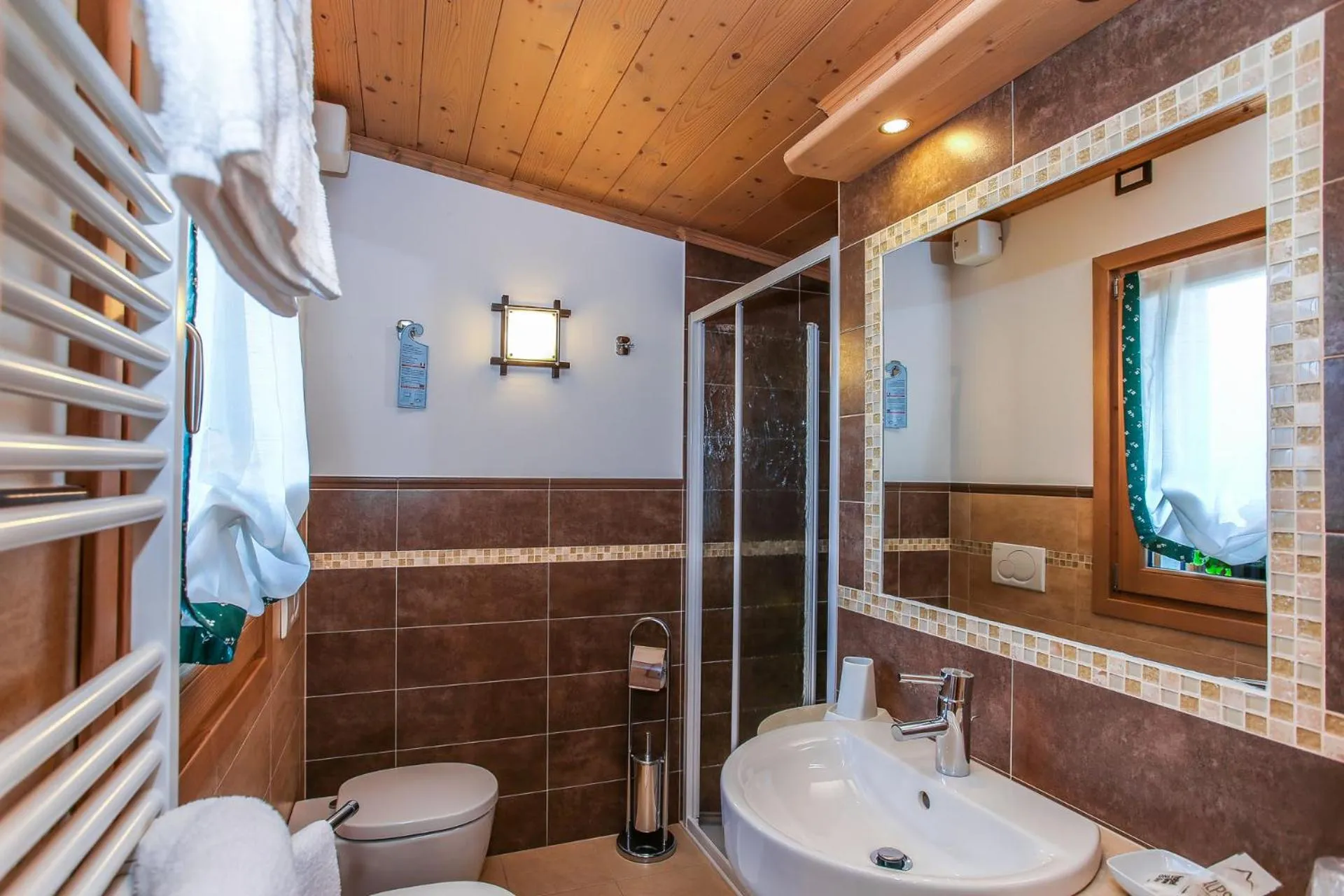 Bathroom in Albergo Adele