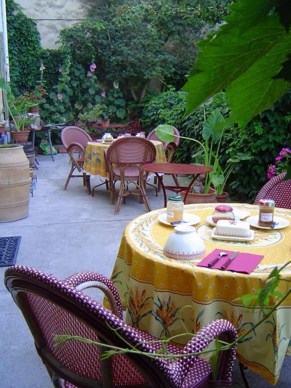 Patio in Les Tournesols