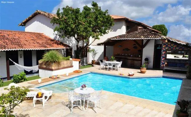 Text overlay in Pousada Sao Luiz