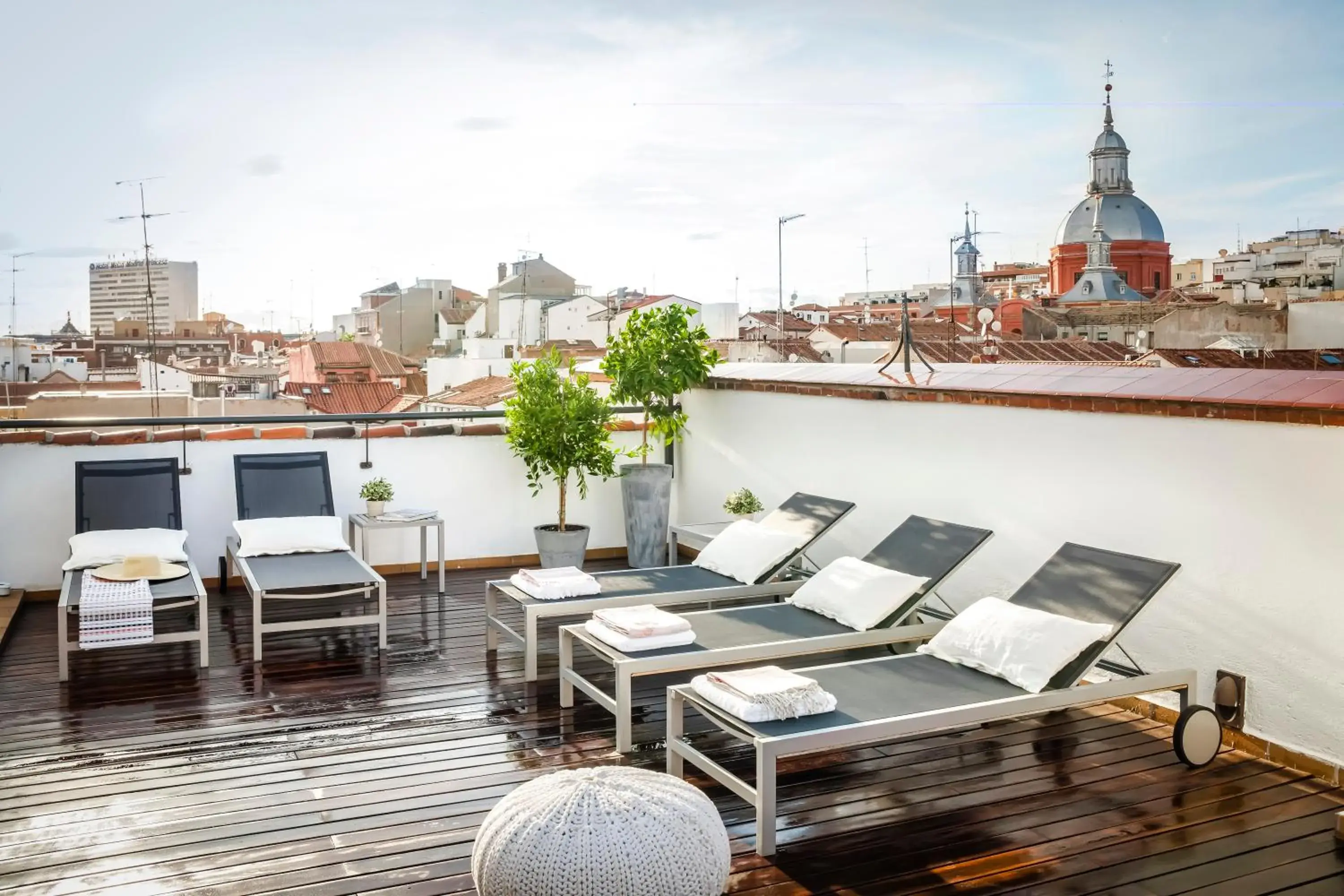 Balcony/Terrace in Eric Vökel Boutique Apartments - Madrid Suites