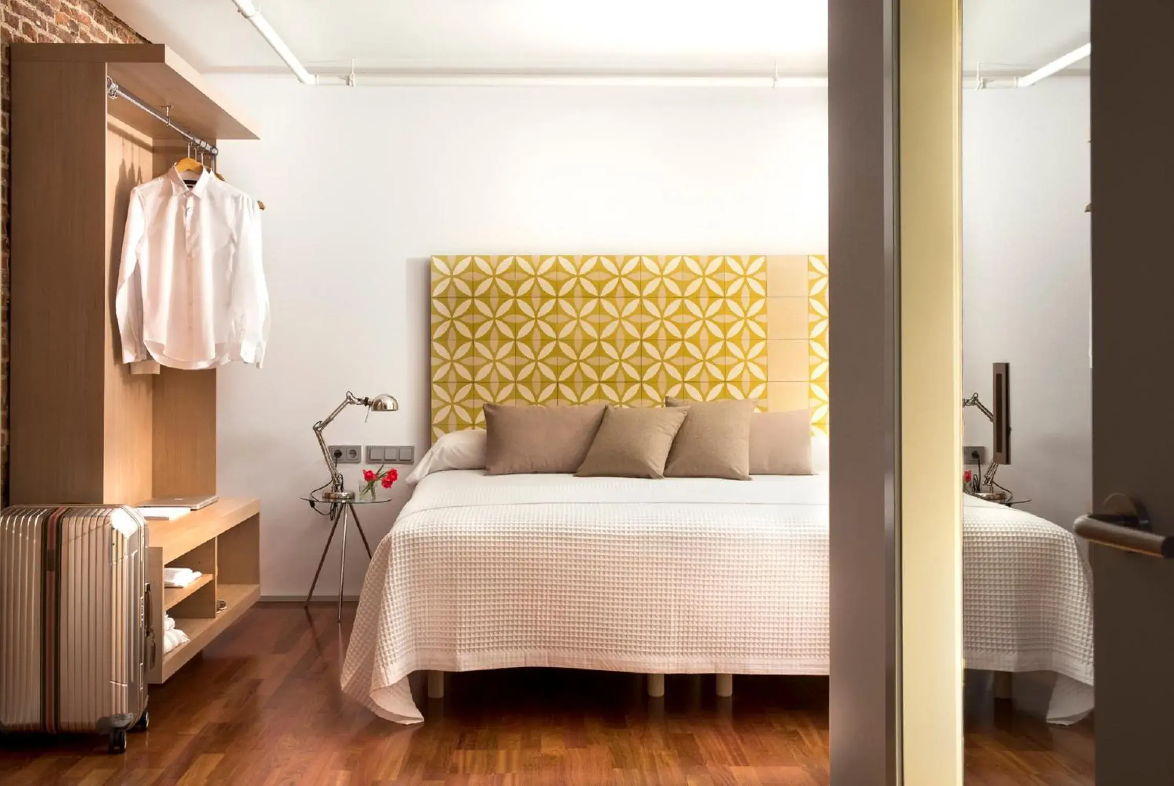 Bed in Eric Vökel Boutique Apartments - Madrid Suites
