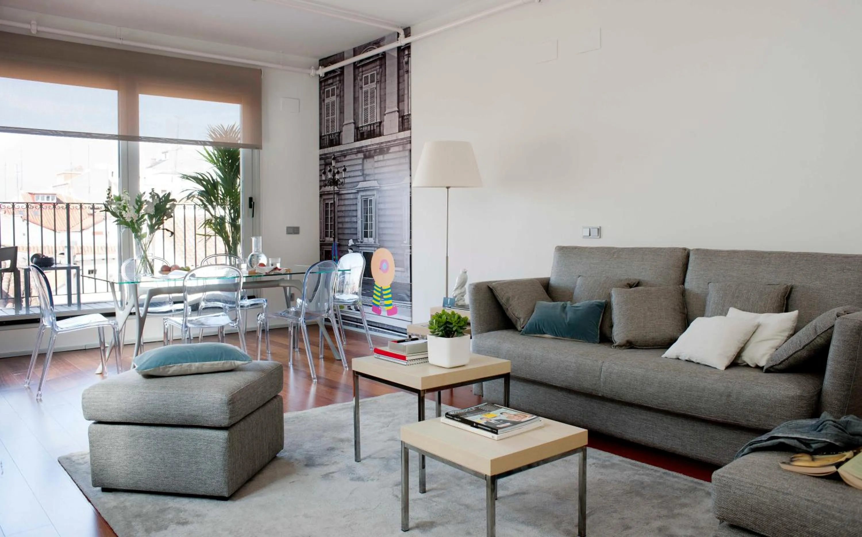 Living room in Eric Vökel Boutique Apartments - Madrid Suites