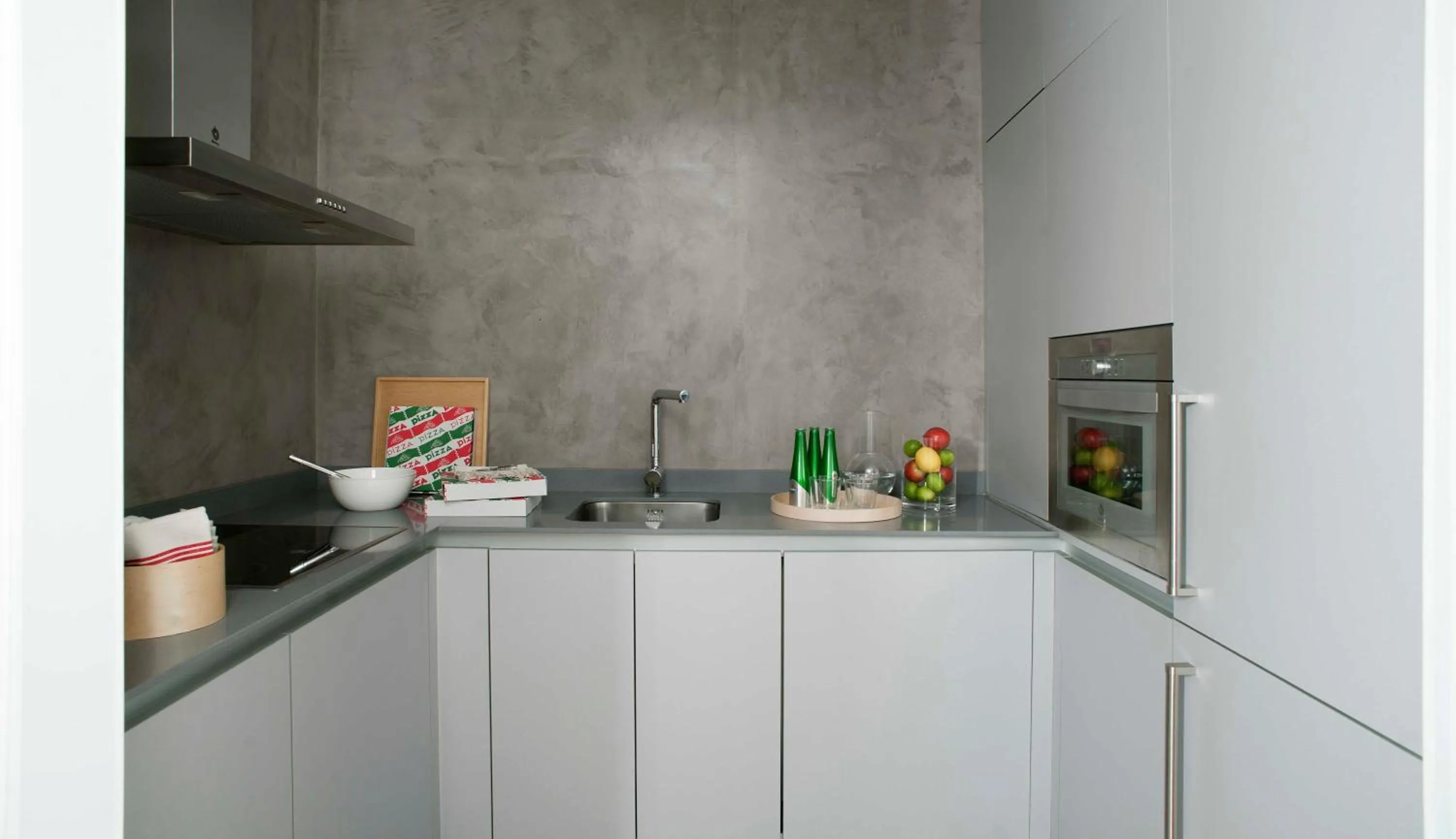 Kitchen or kitchenette in Eric Vökel Boutique Apartments - Madrid Suites
