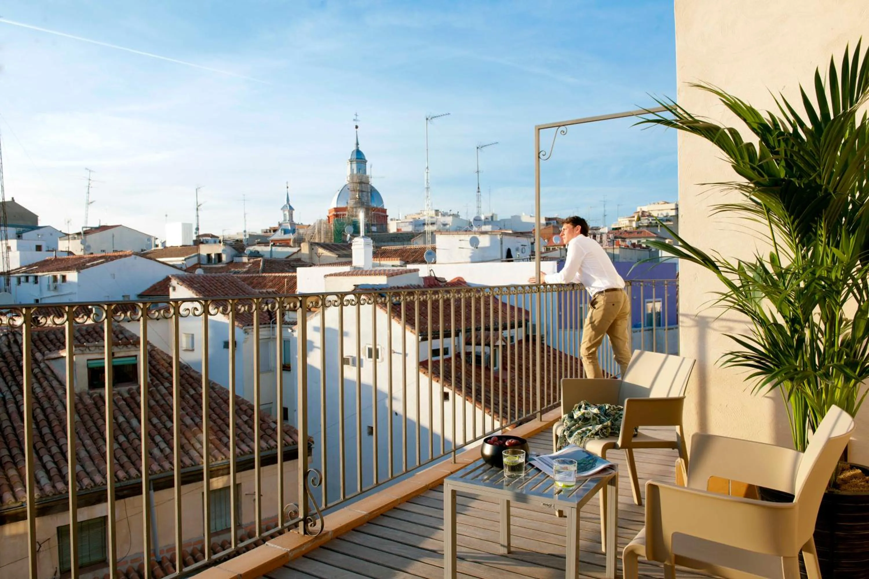 Balcony/Terrace in Eric Vökel Boutique Apartments - Madrid Suites