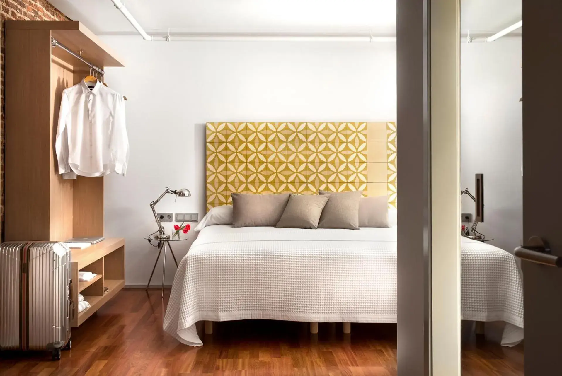 Bedroom, Bed in Eric Vökel Boutique Apartments - Madrid Suites