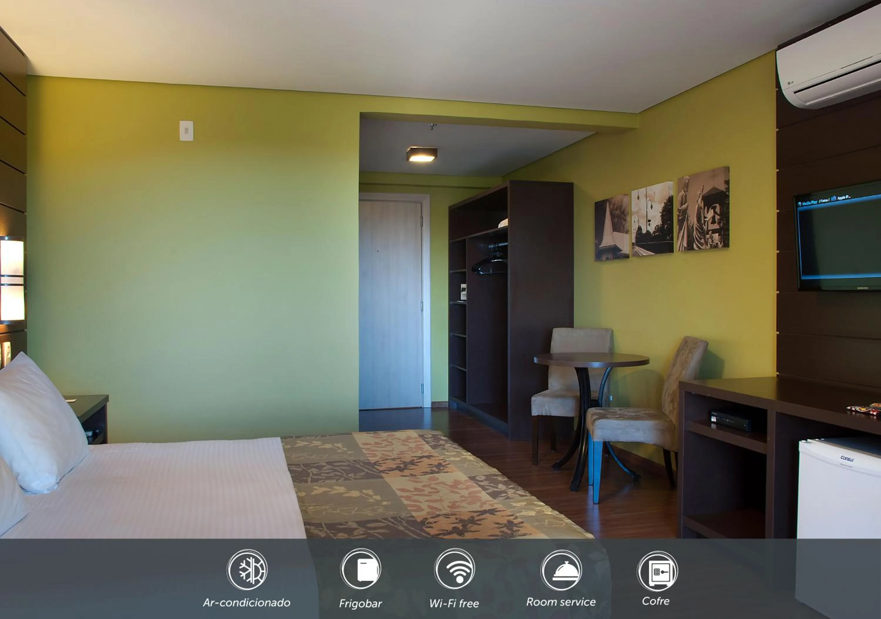 Bed in Master Gramado Hotel - Espaço Kids Incrível