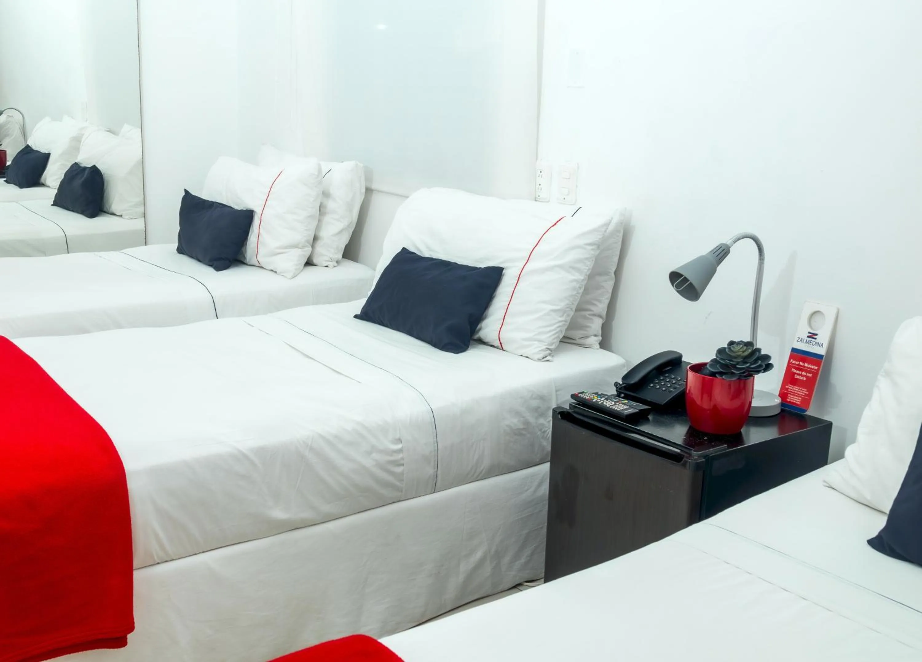 Bed in Zalmedina Hotel