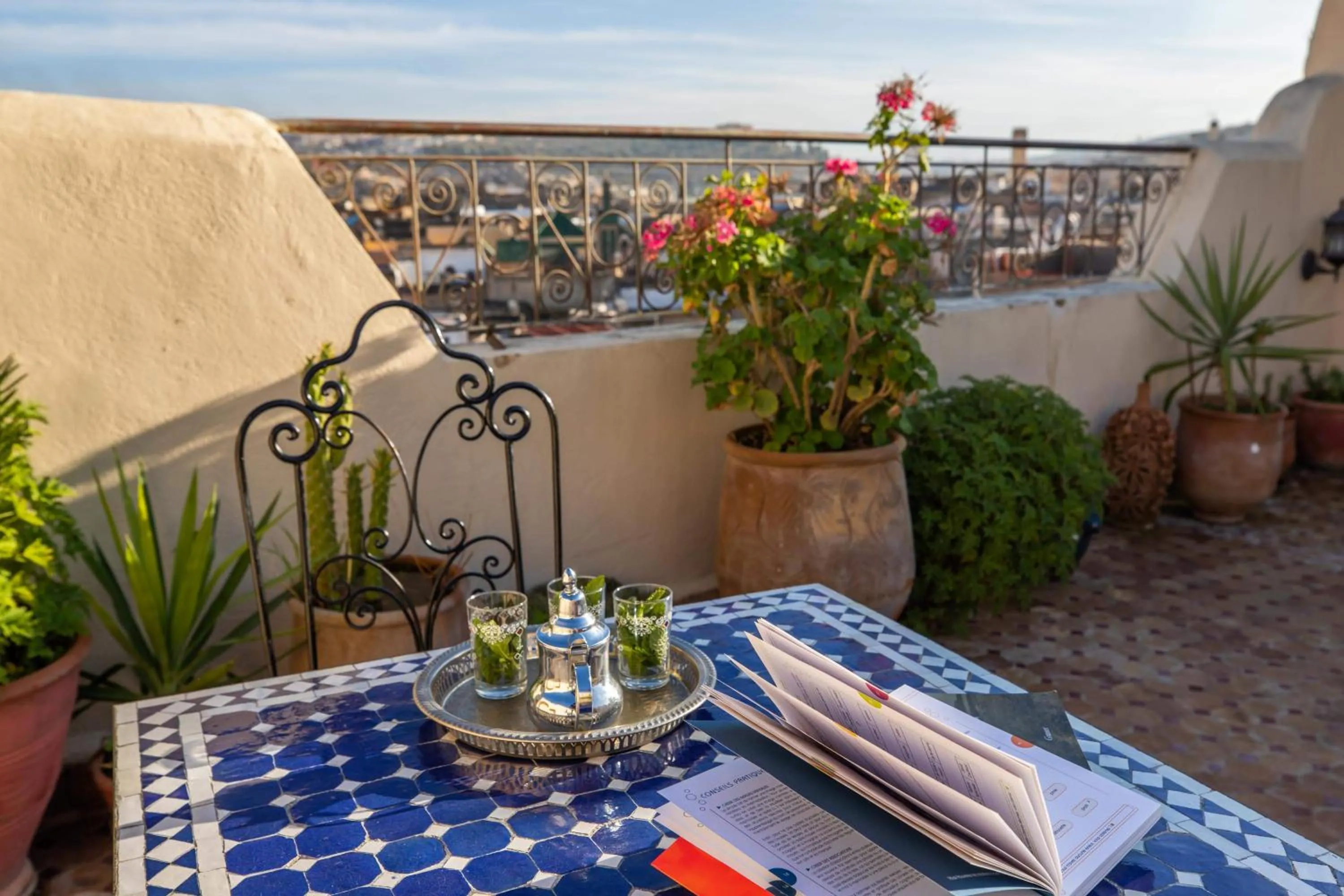 City view in Le Cèdre D'argent