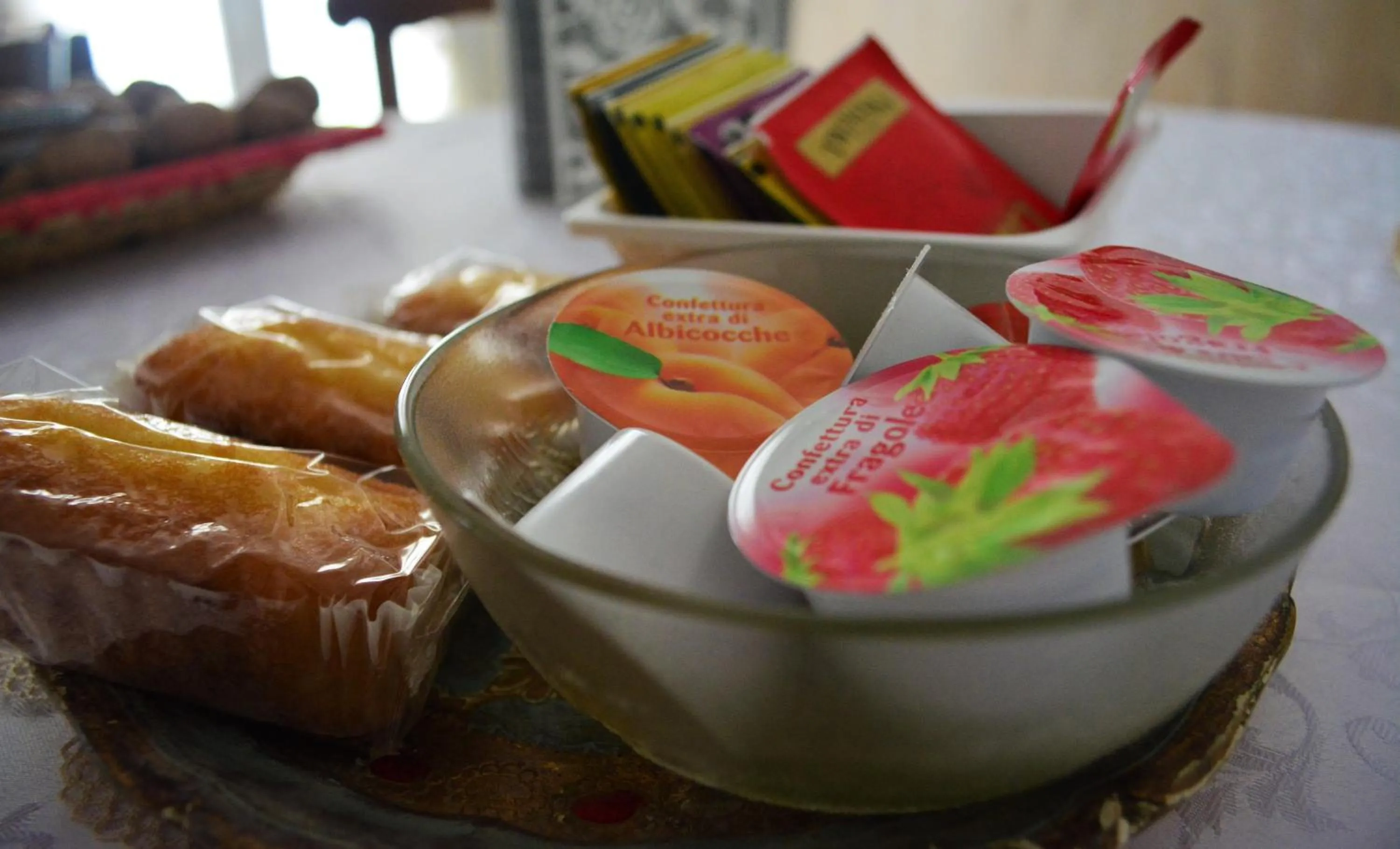 Food close-up in La Scala Rho B&B