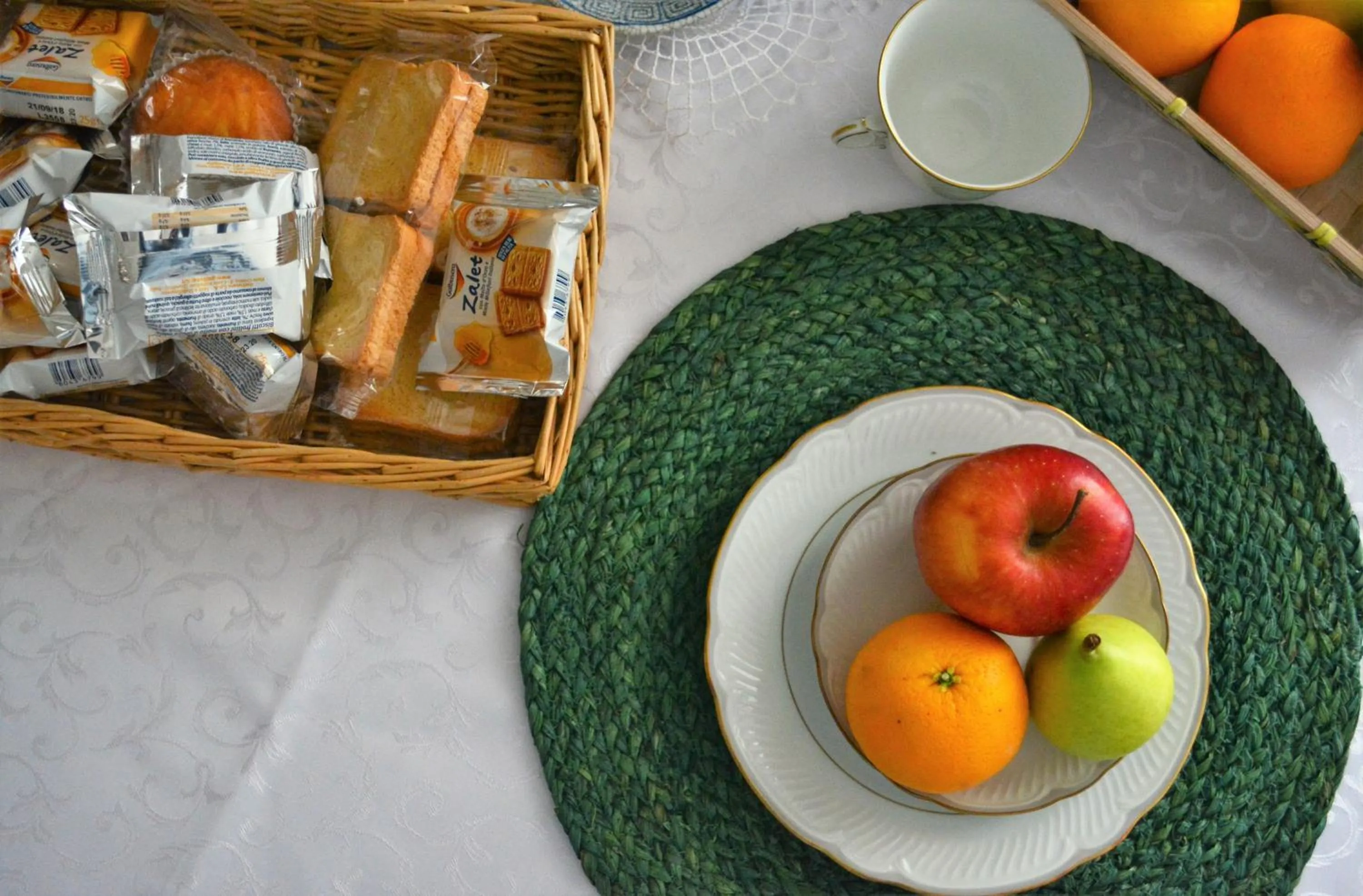 Food close-up in La Scala Rho B&B