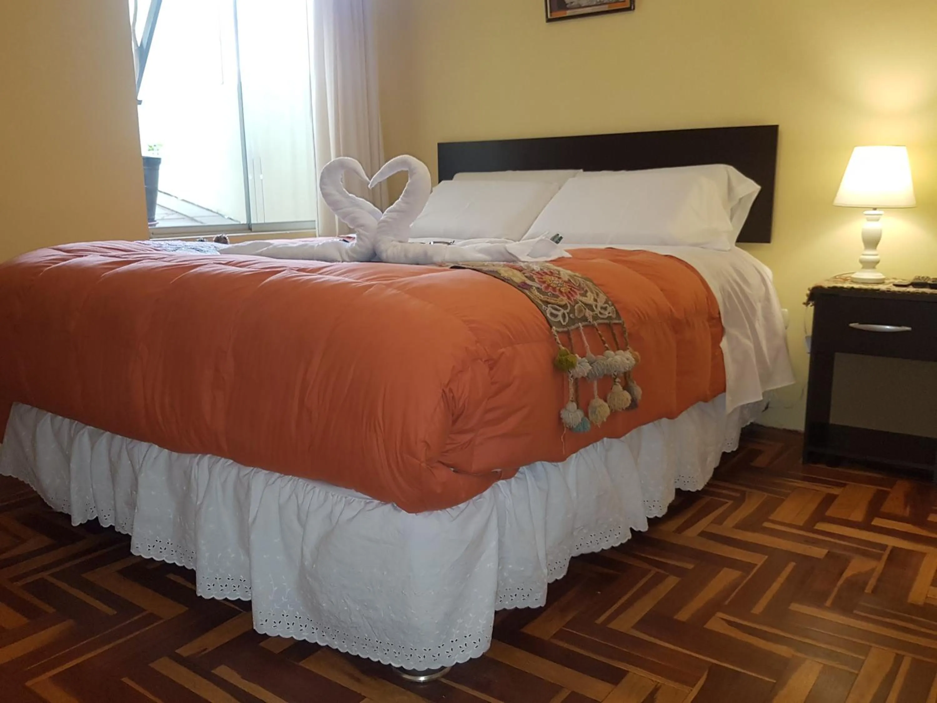 Bed in Hostal Wasichay