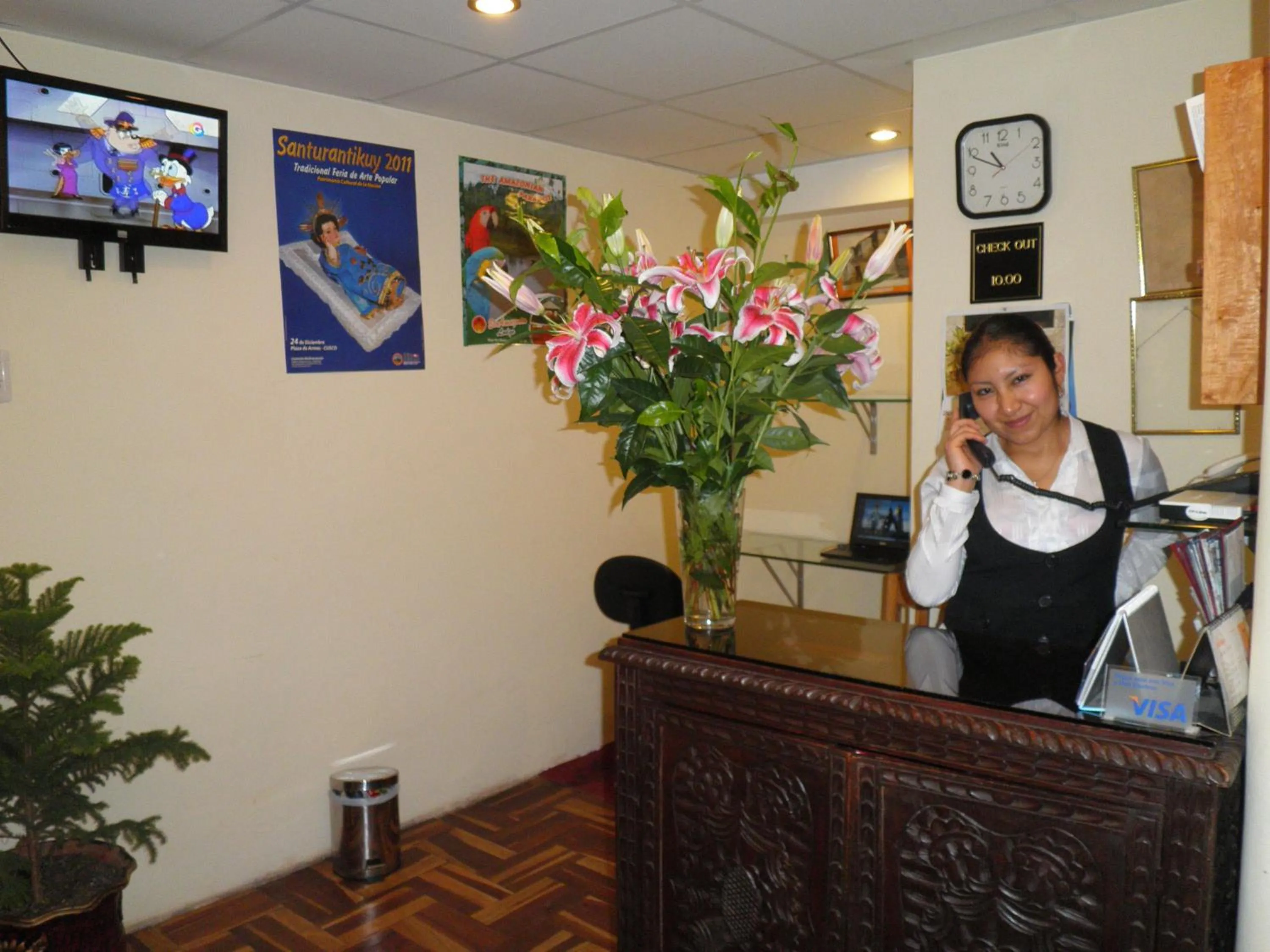Staff in Hostal Wasichay