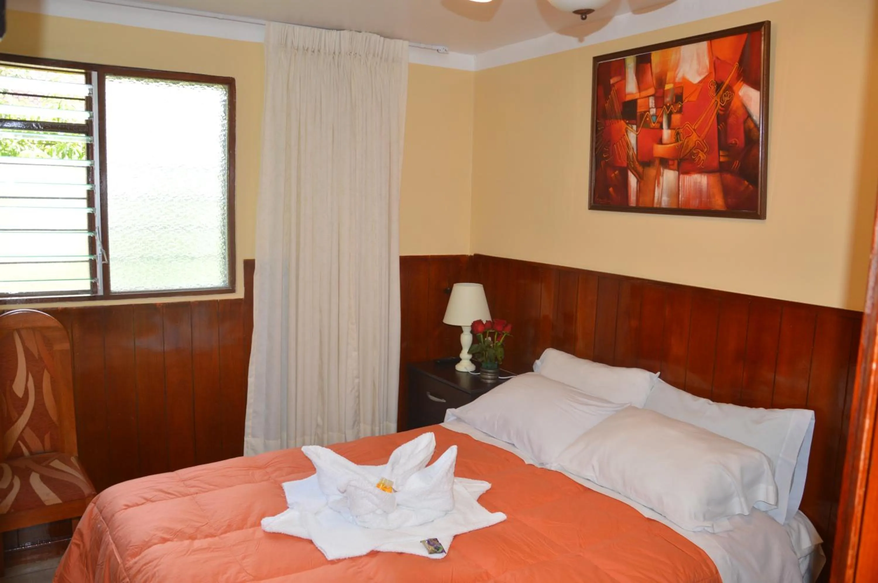 Bed in Hostal Wasichay