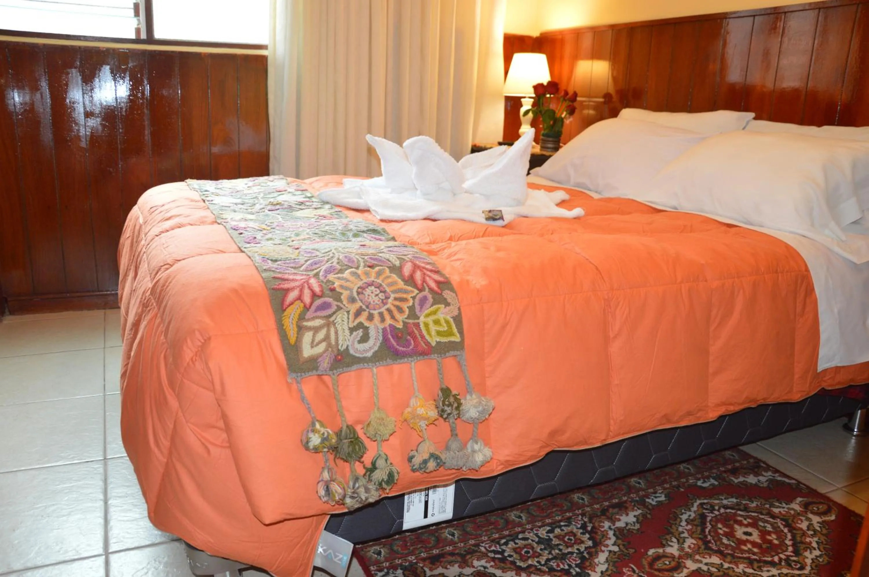 Bed in Hostal Wasichay