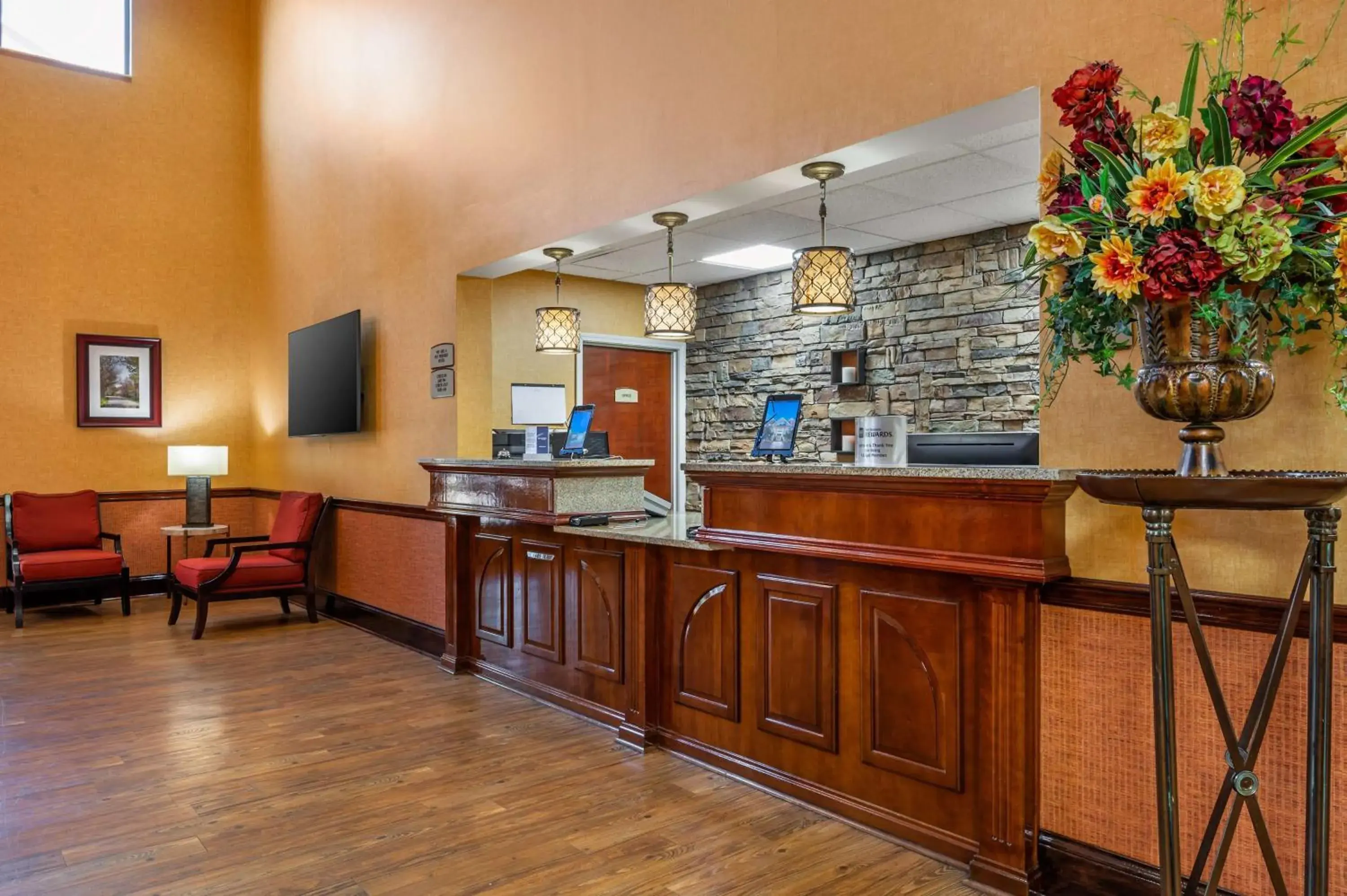 Lobby or reception in Best Western Plus Georgetown Corporate Center Hotel Lobby or reception in Best Western Plus Georgetown Corporate Center Hotel