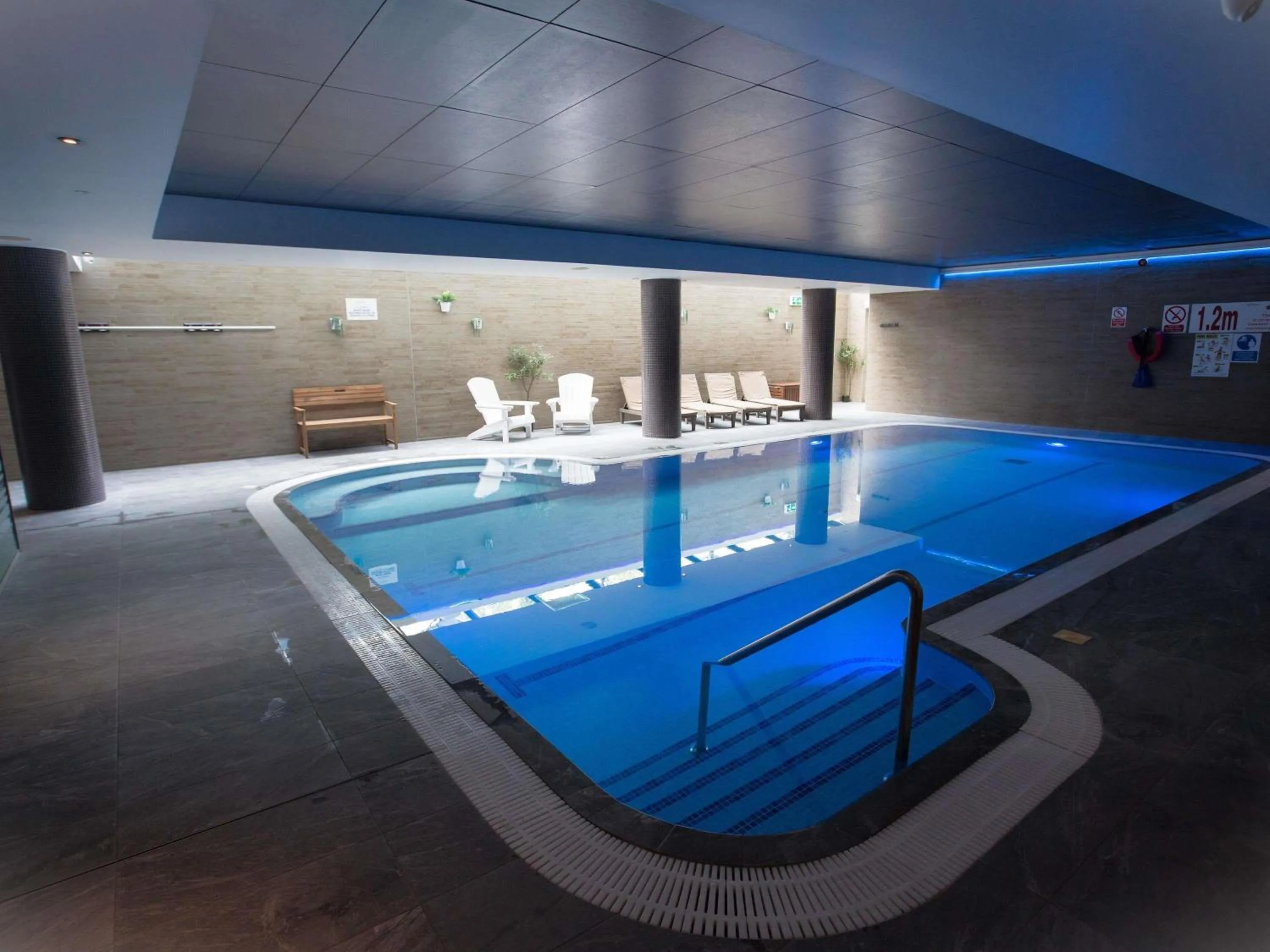 Pool view in Novotel Edinburgh Park