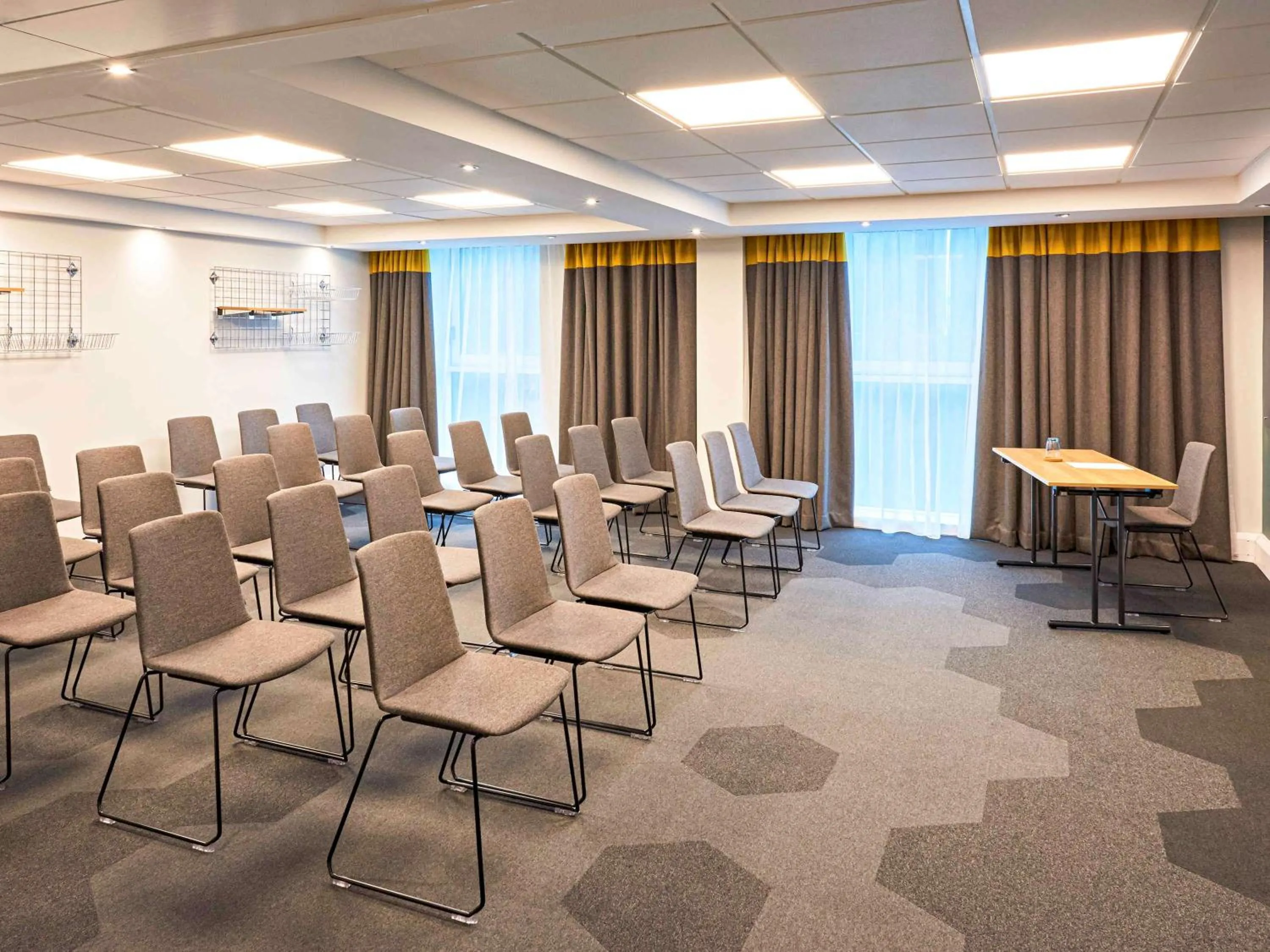 On site in Novotel Edinburgh Park