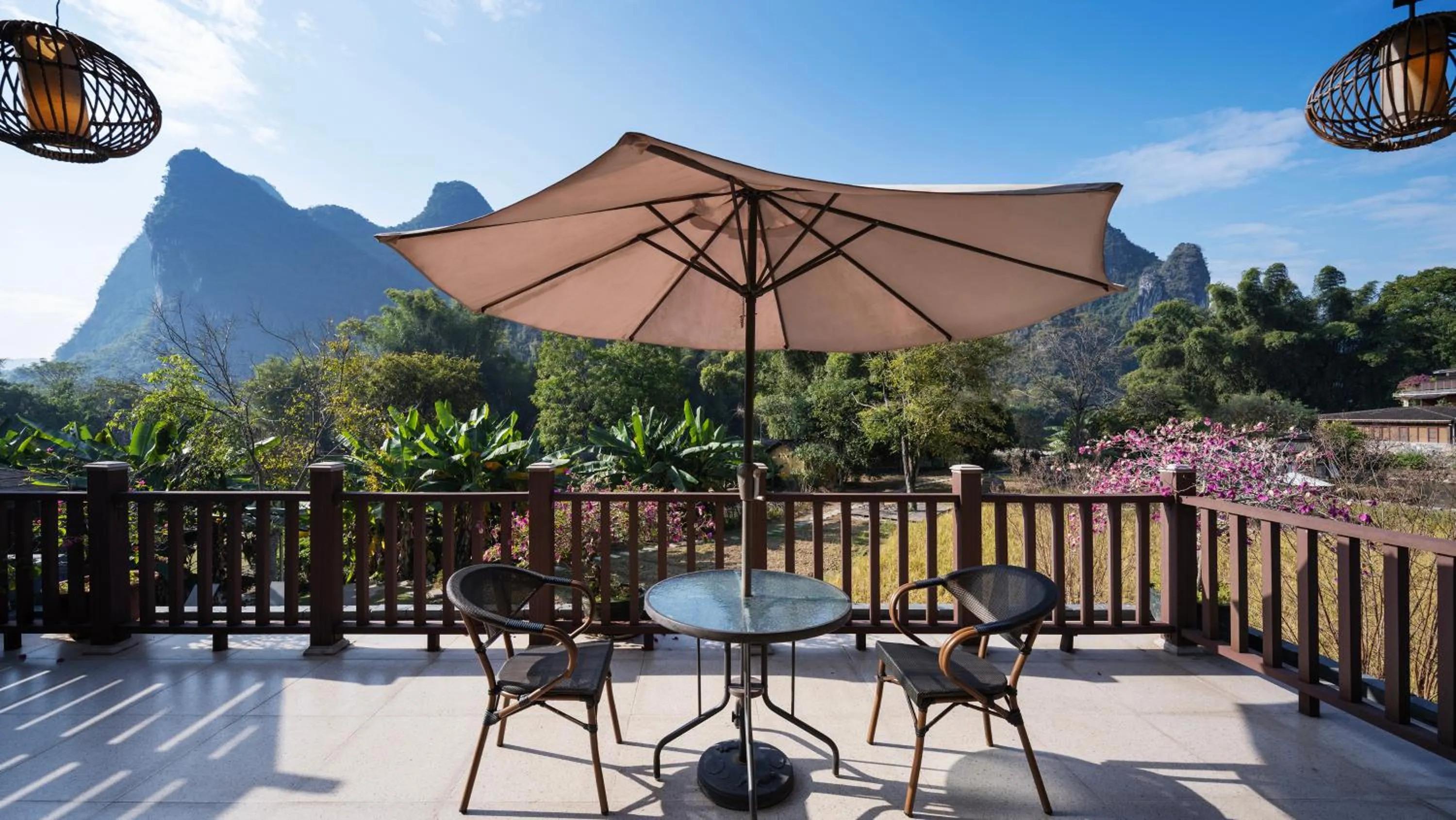 Natural landscape in Moondance Boutique Resort