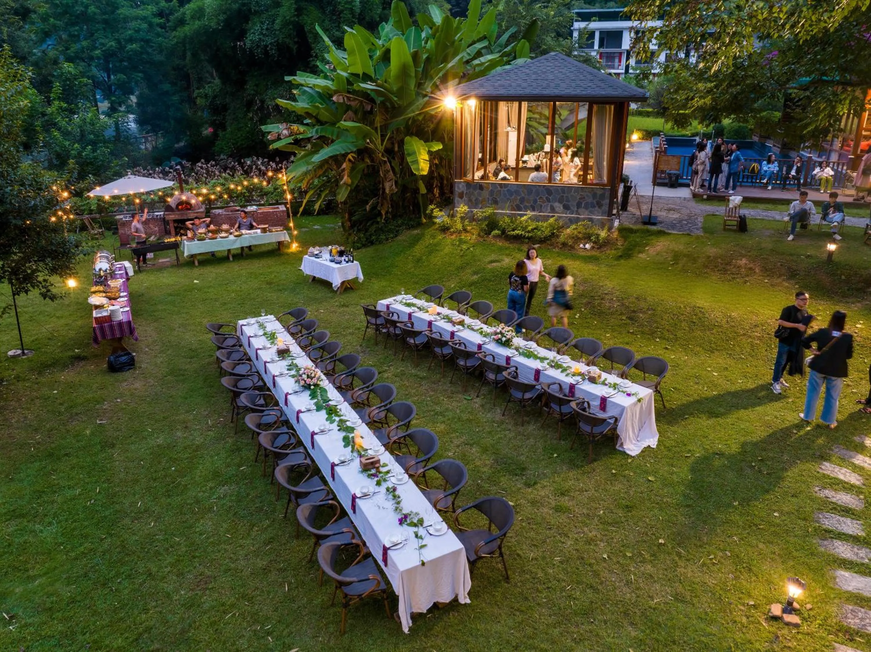 BBQ facilities in Moondance Boutique Resort