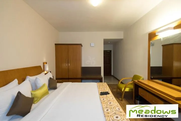 Bed in Meadows Residency