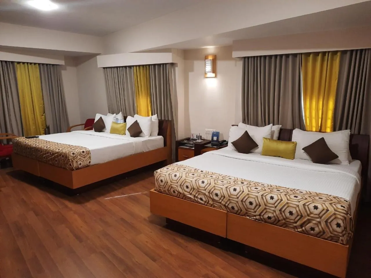 Bed in Meadows Residency