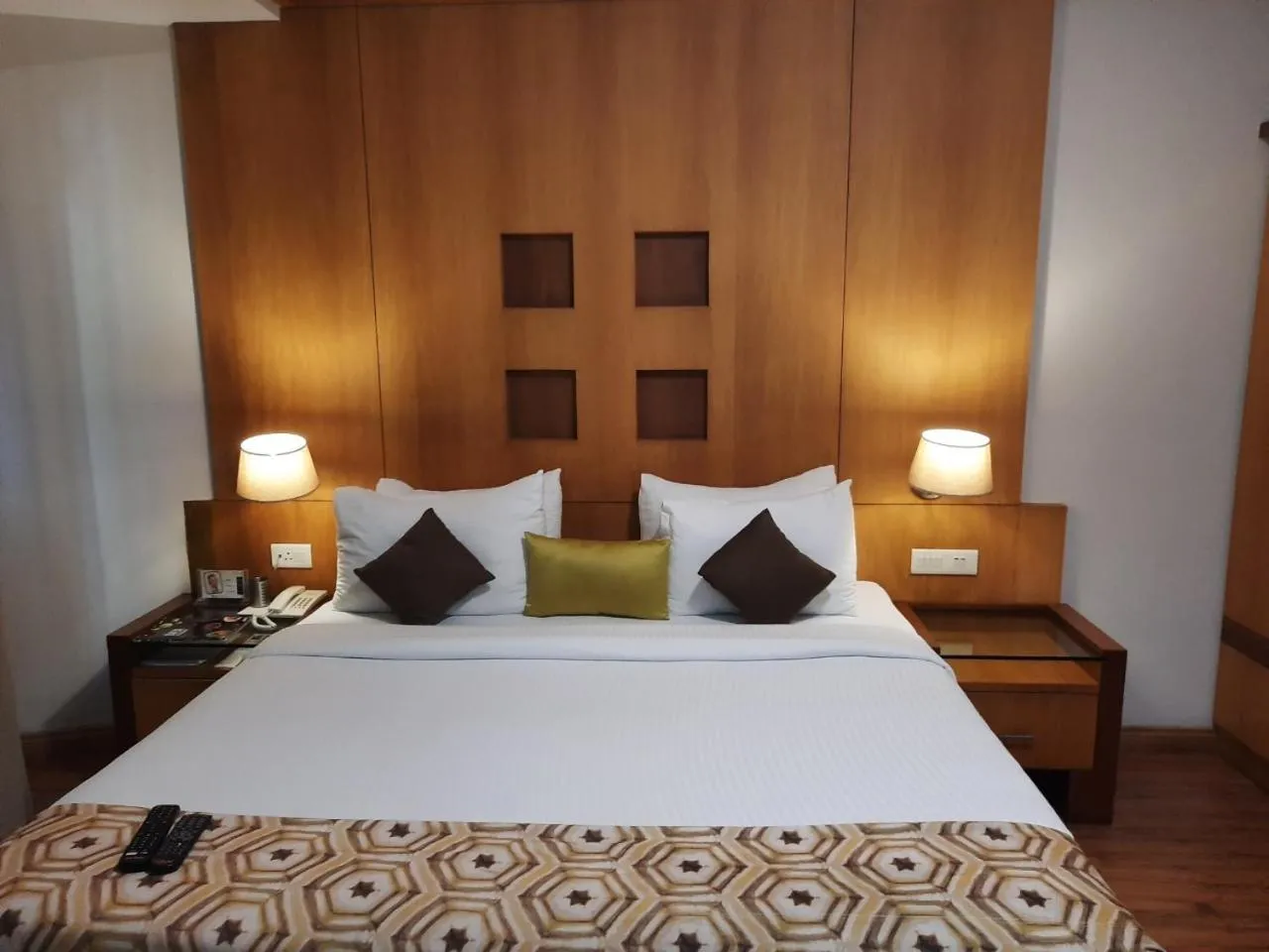 Bed in Meadows Residency