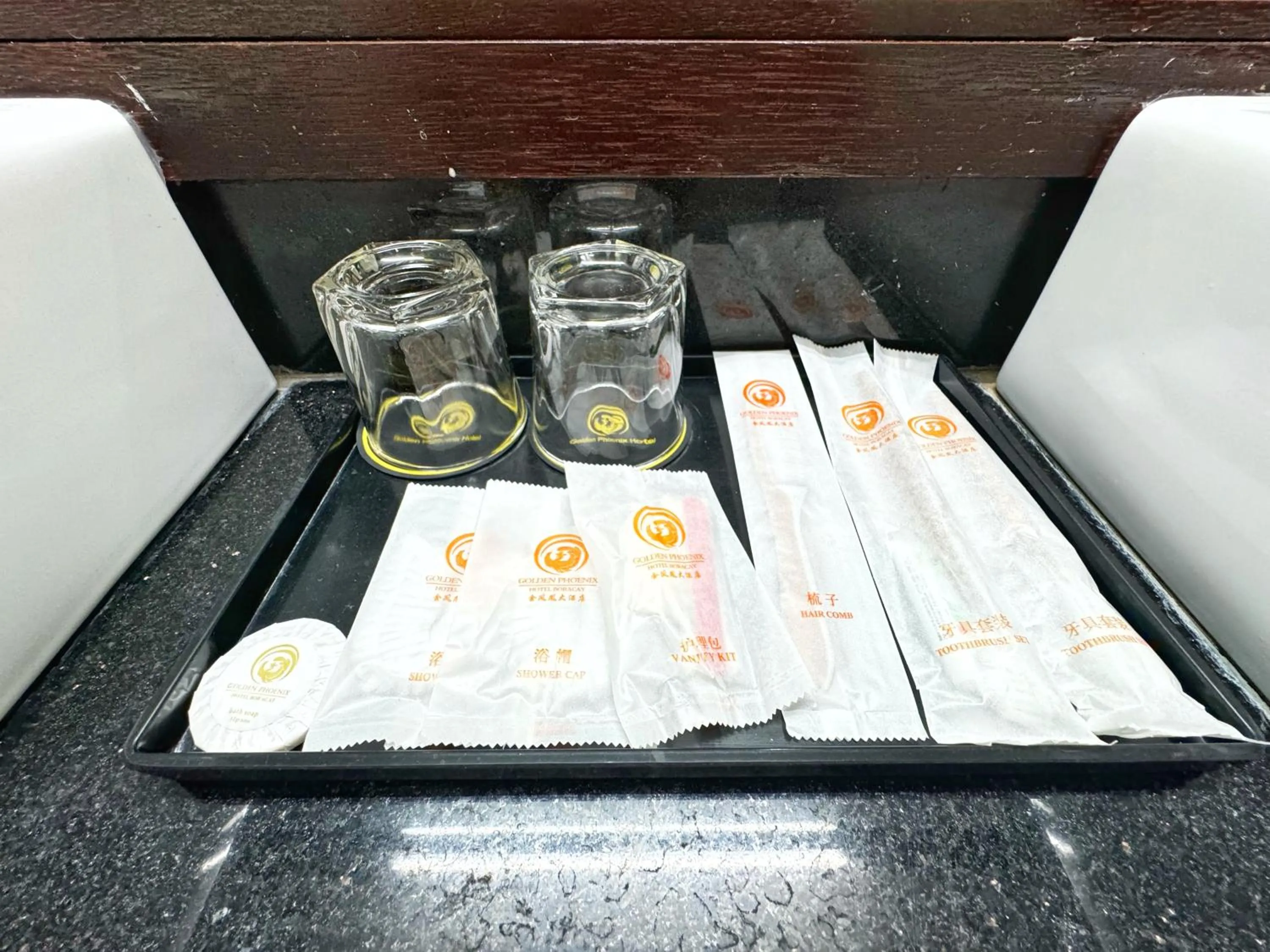 Bathroom in Golden Phoenix Hotel Boracay