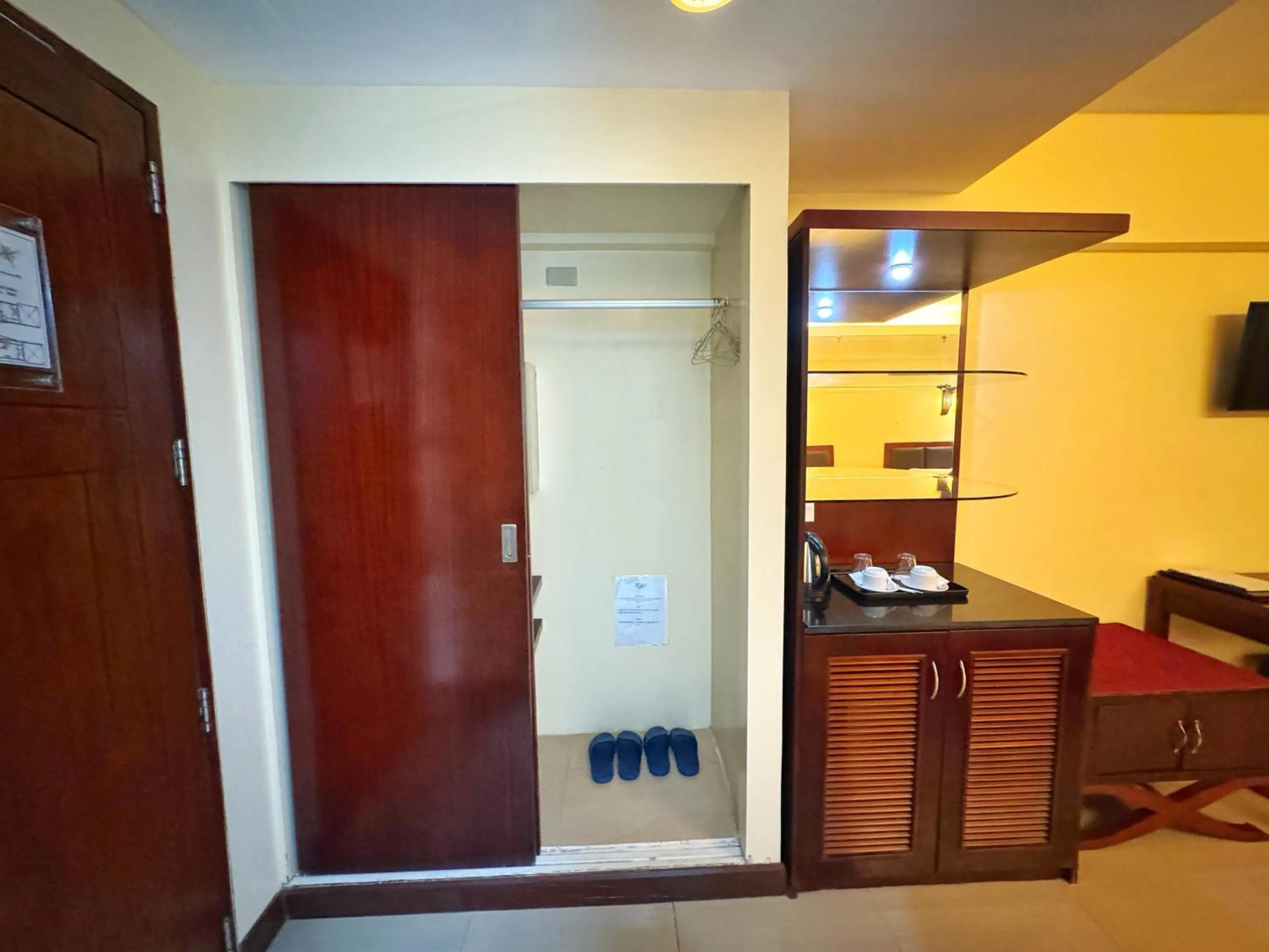 minibar in Golden Phoenix Hotel Boracay