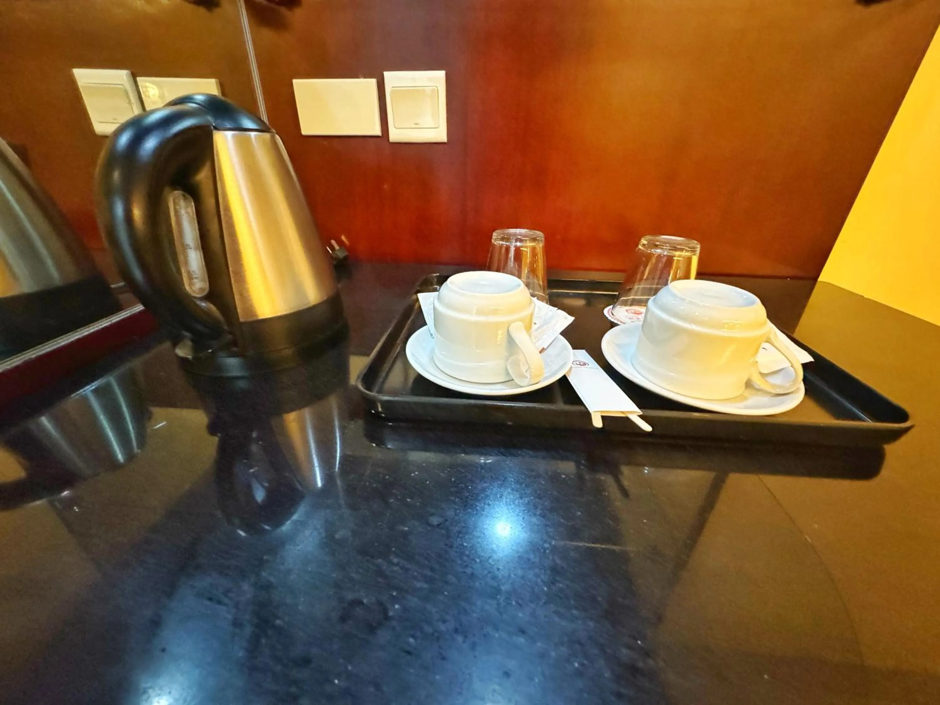 Coffee/tea facilities in Golden Phoenix Hotel Boracay