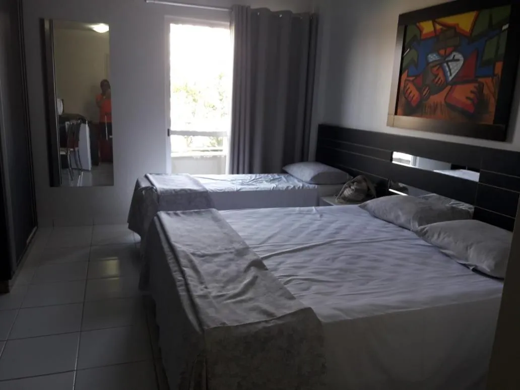 Property building, Bed in Lagoa Quente Flat Service