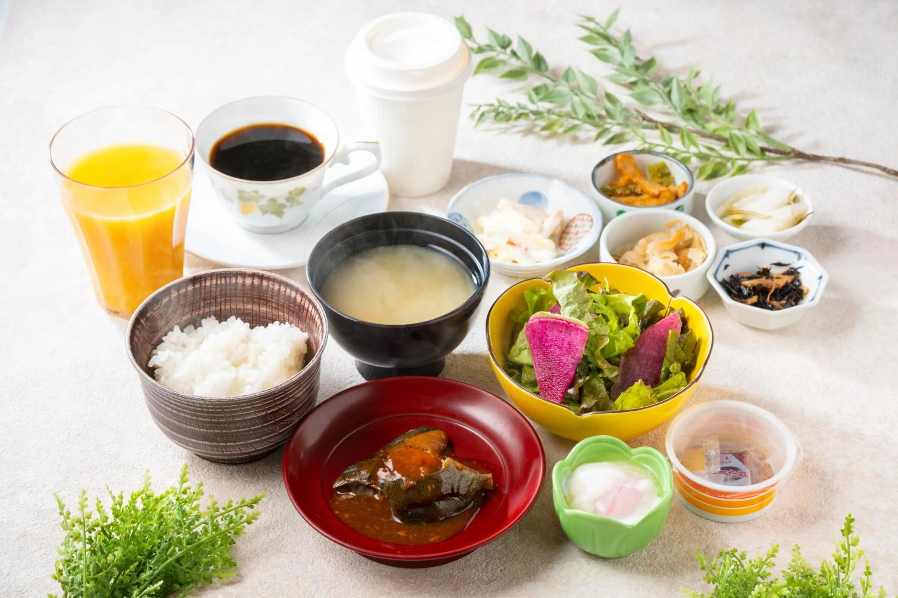 Breakfast in APA Hotel Nihonbashi Hamacho Ekiminami