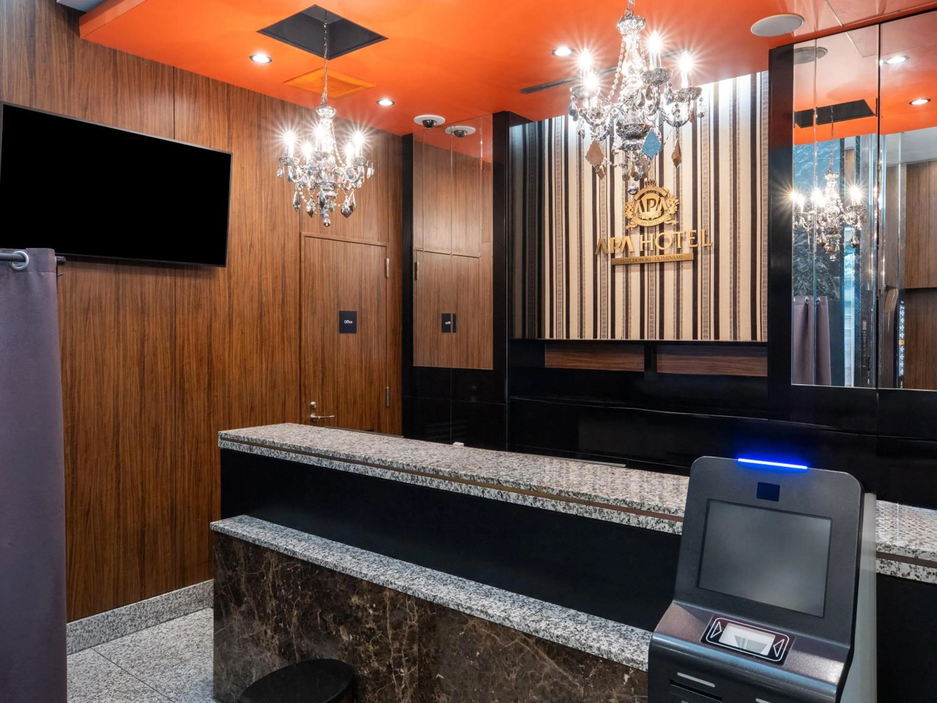 Area and facilities in APA Hotel Hatchobori Ekiminami