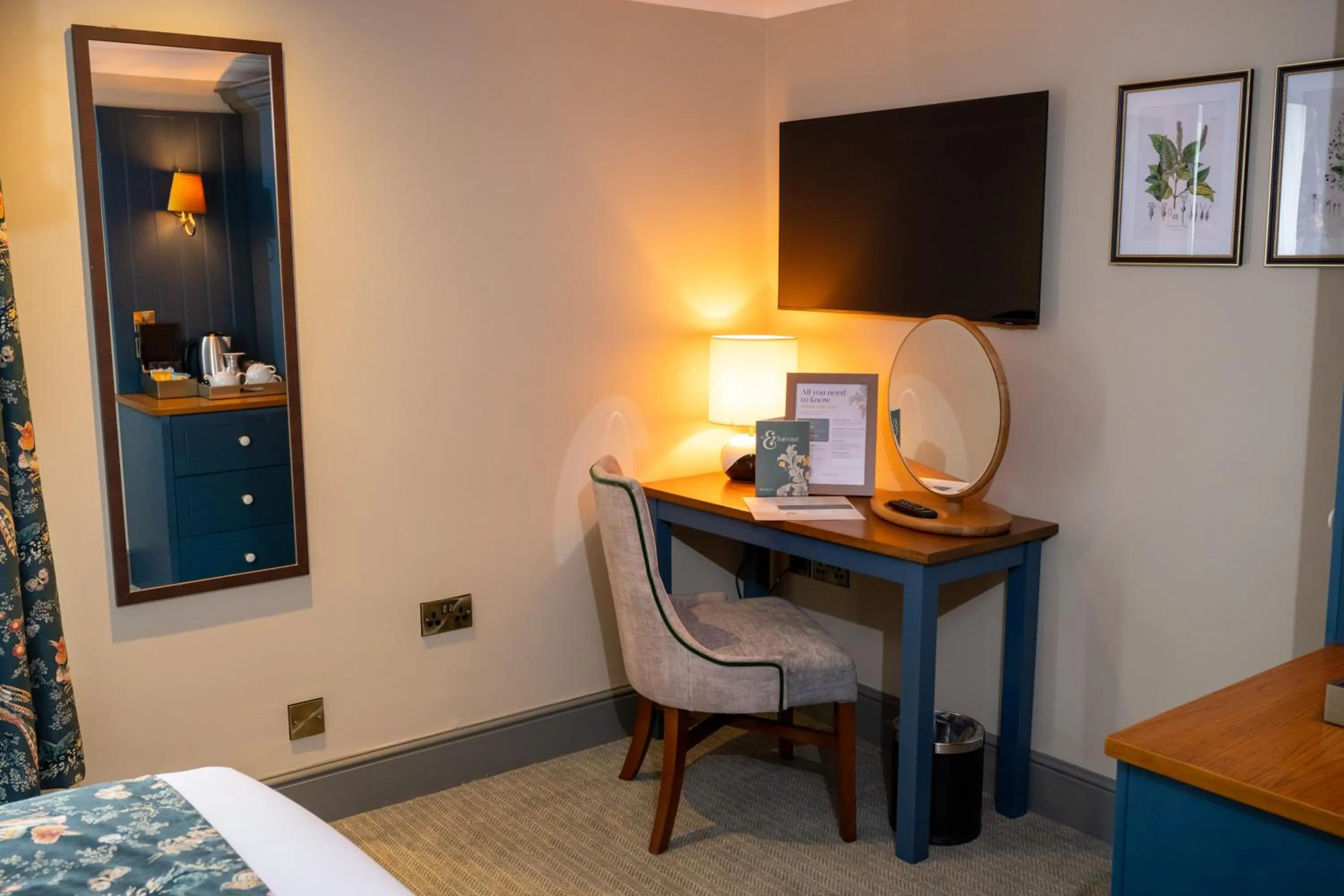 Bedroom, Bed in Wheatsheaf Hotel by Chef & Brewer Collection