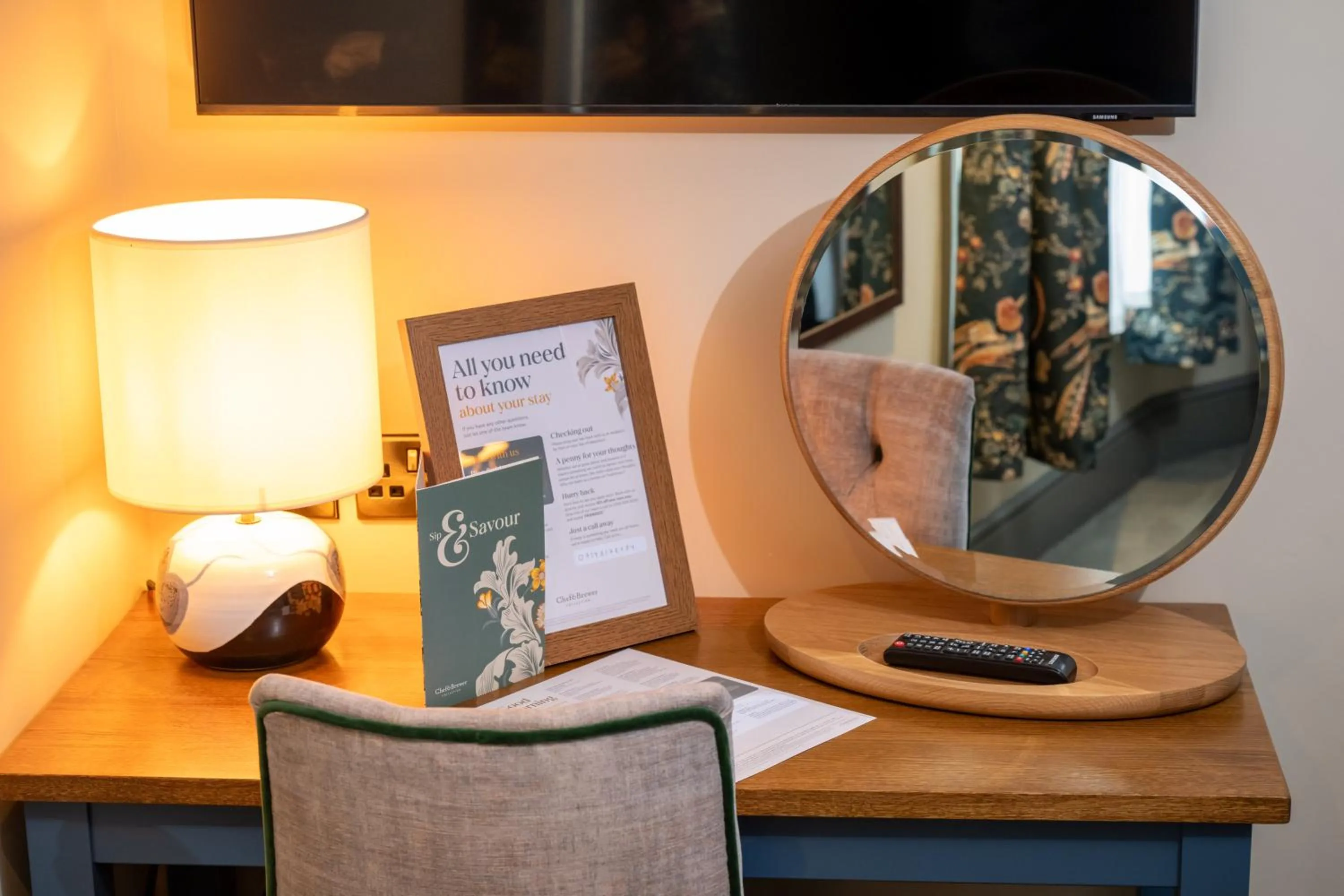 Bedroom in Wheatsheaf Hotel by Chef & Brewer Collection