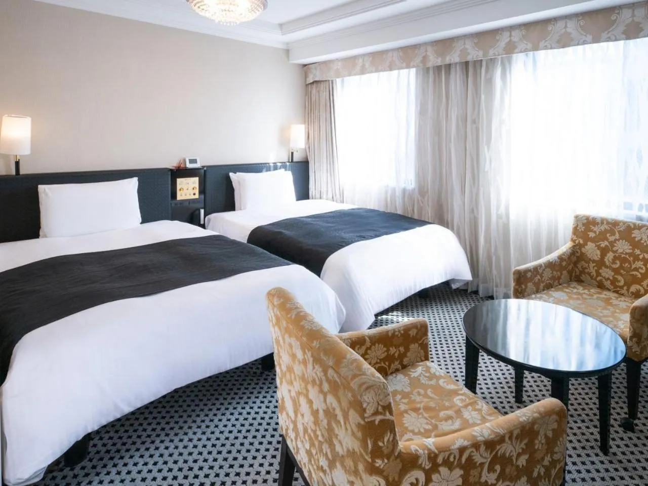 Photo of the whole room, Bed in APA Hotel Tsukiji Ekiminami