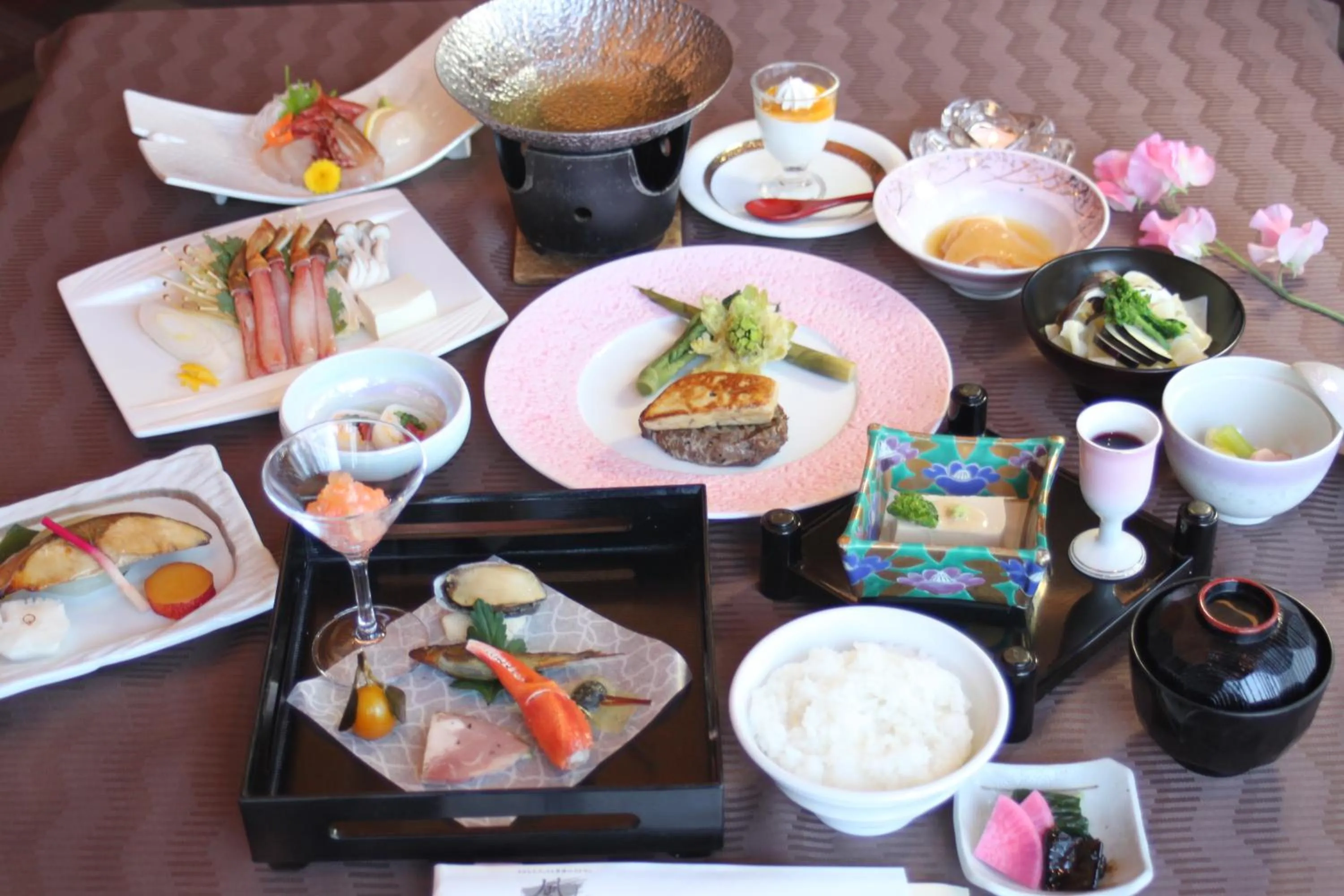 Food close-up in Hotel Spax Kusatsu