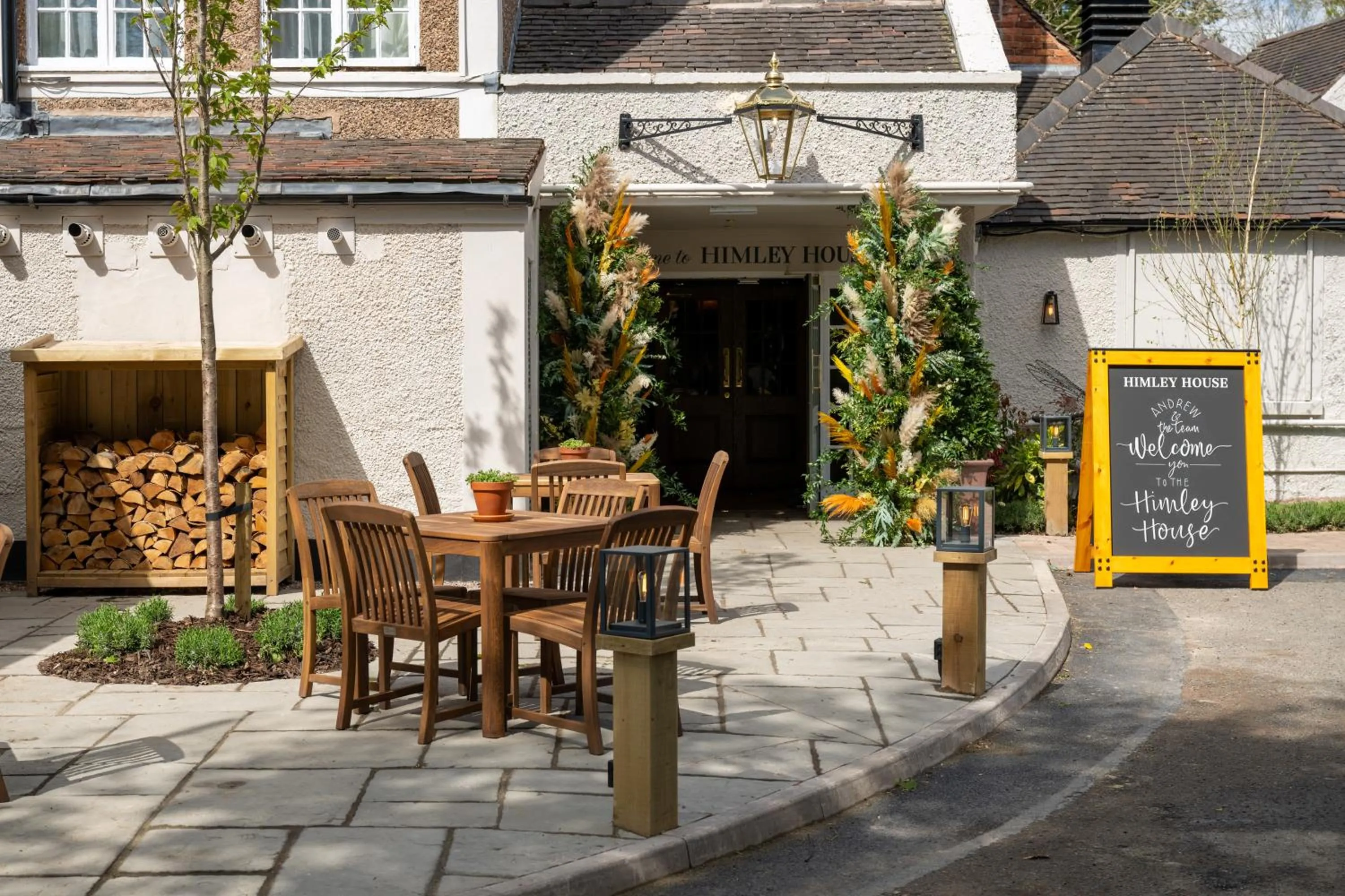 Facade/entrance in Himley House by Chef & Brewer Collection