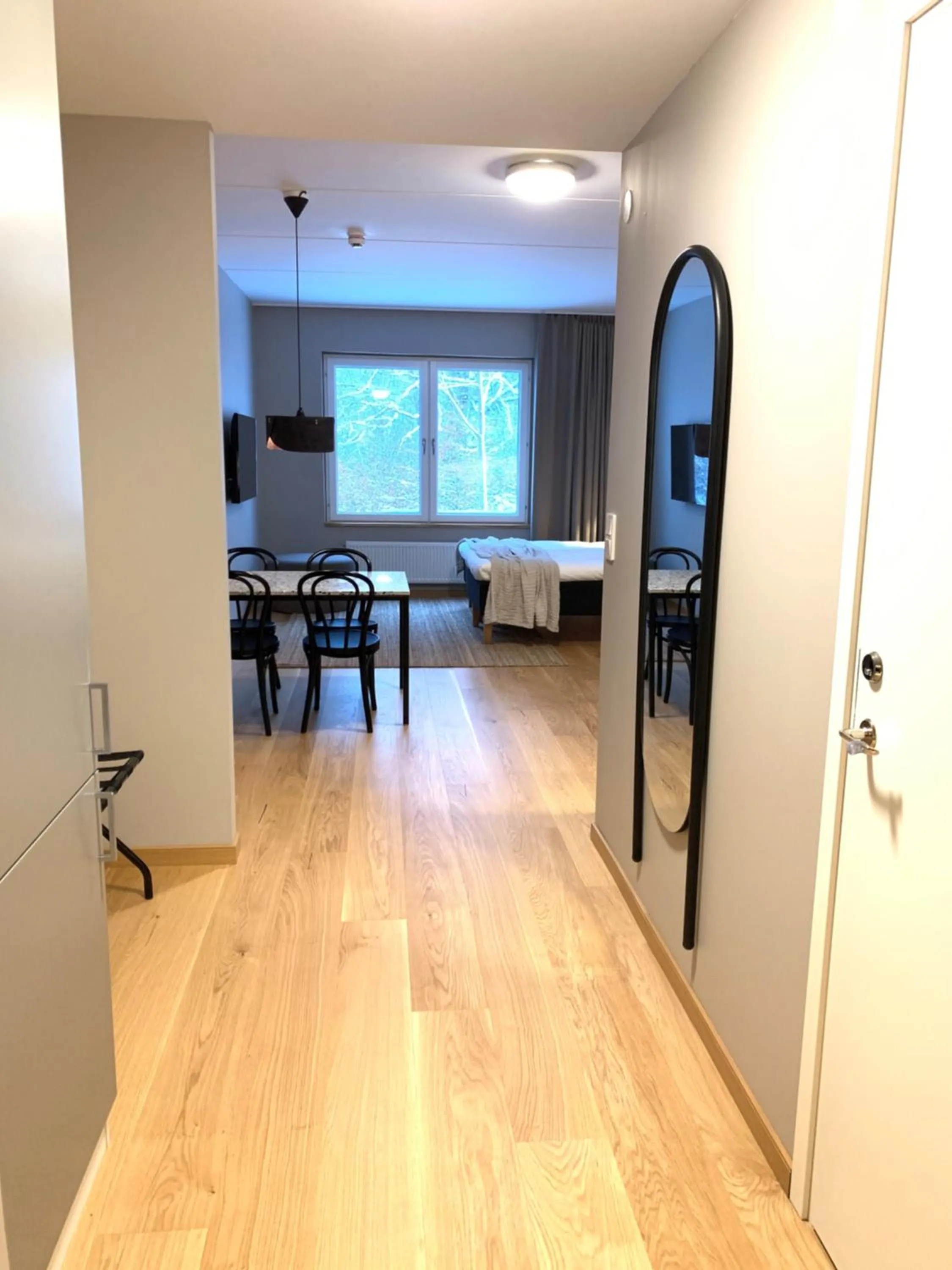 Kitchen or kitchenette in Hotell Lassalyckan