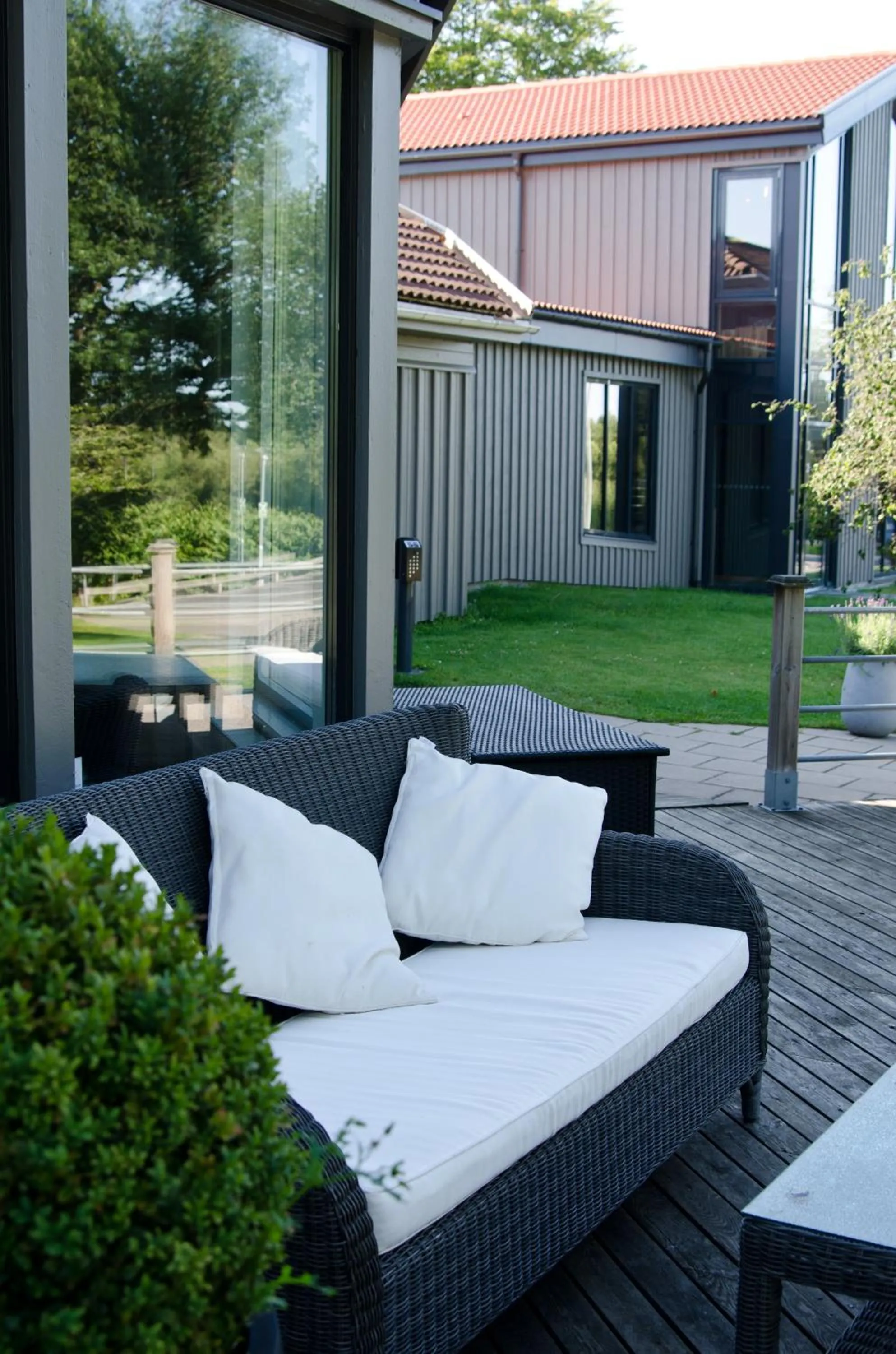 Patio in Hotell Lassalyckan