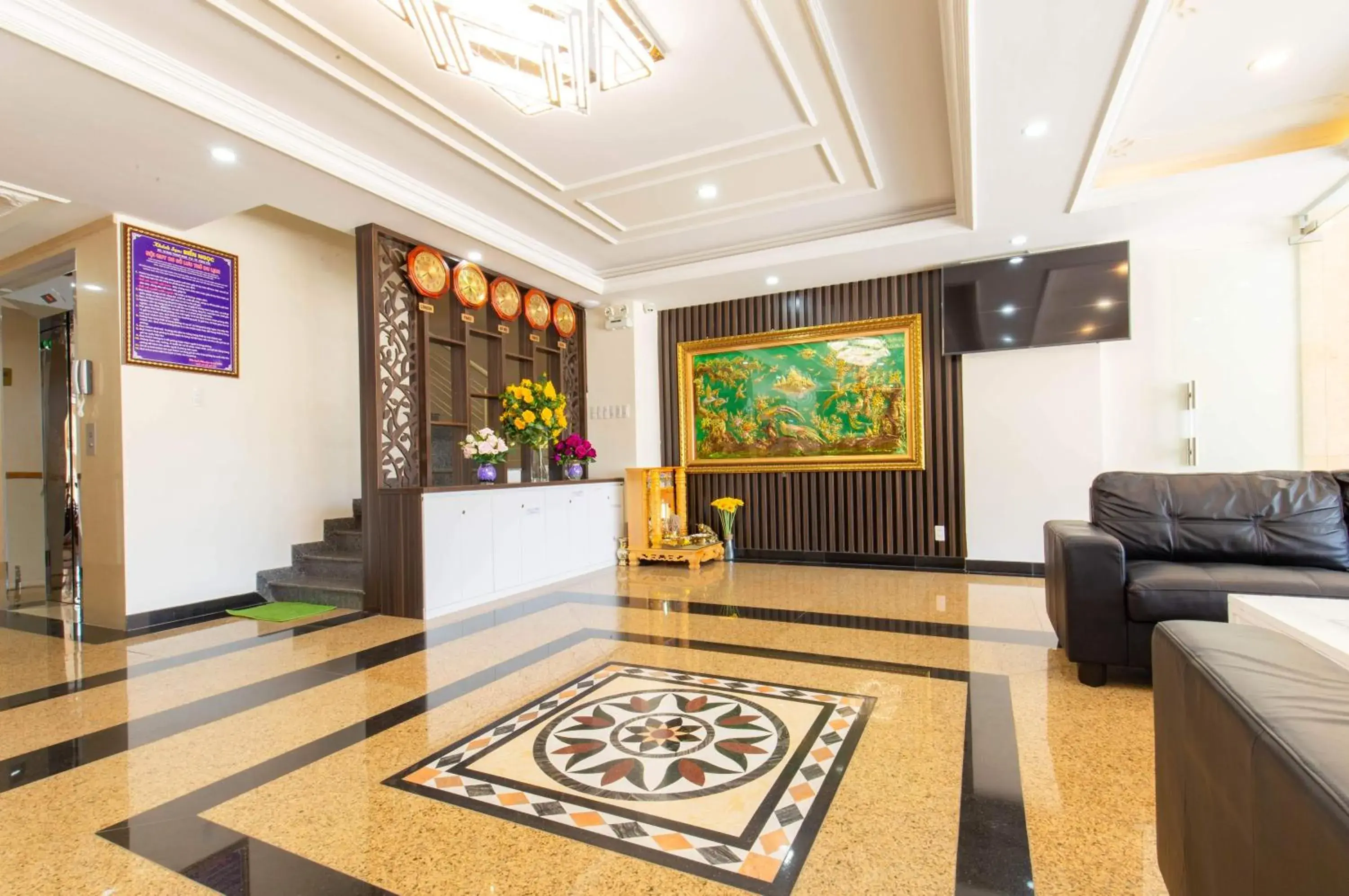 Lobby or reception in Biển Ngọc Hotel Lobby or reception in Biển Ngọc Hotel