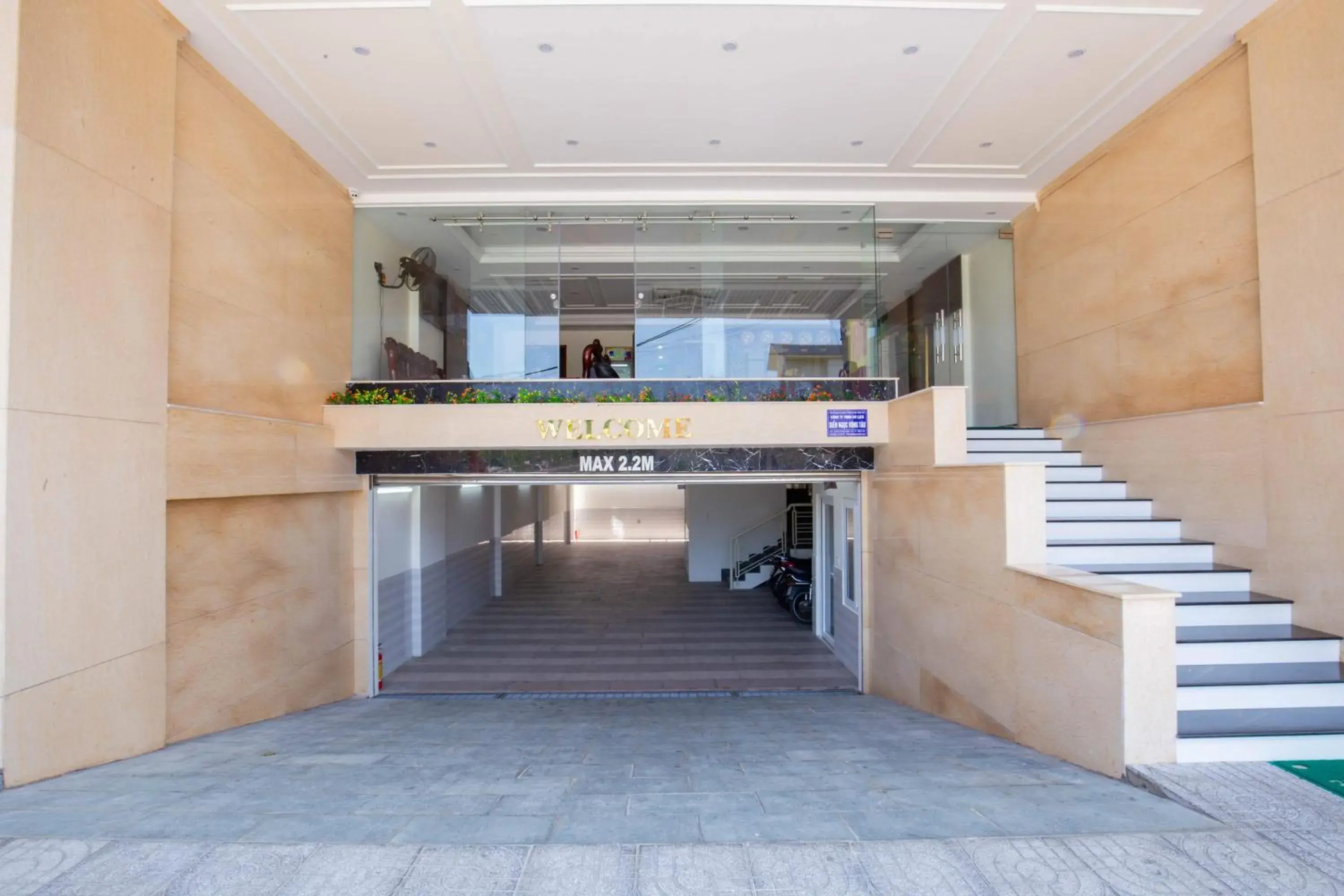 Bird's eye view in Biển Ngọc Hotel Bird's eye view in Biển Ngọc Hotel