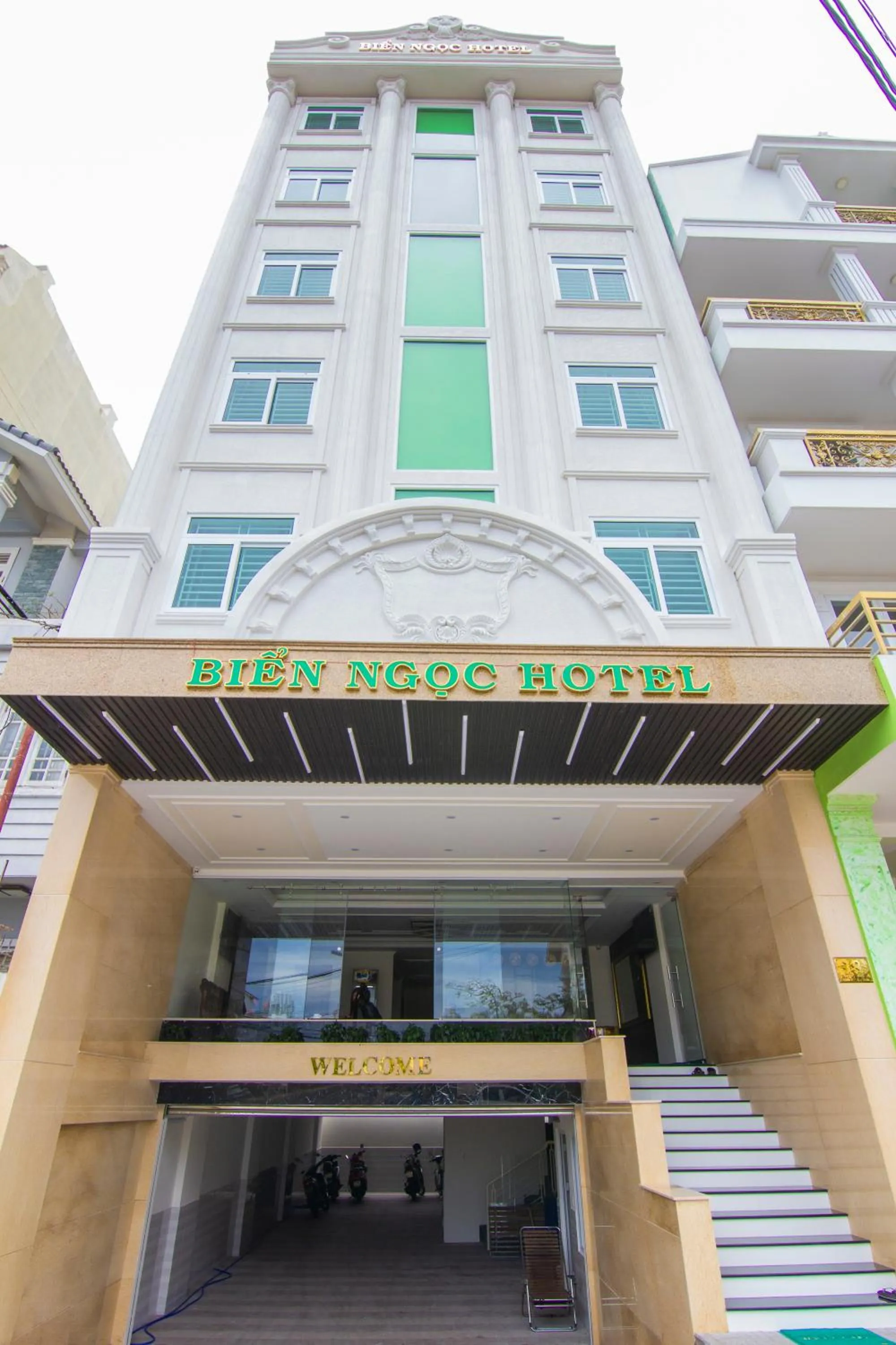 Facade/entrance in Biển Ngọc Hotel
