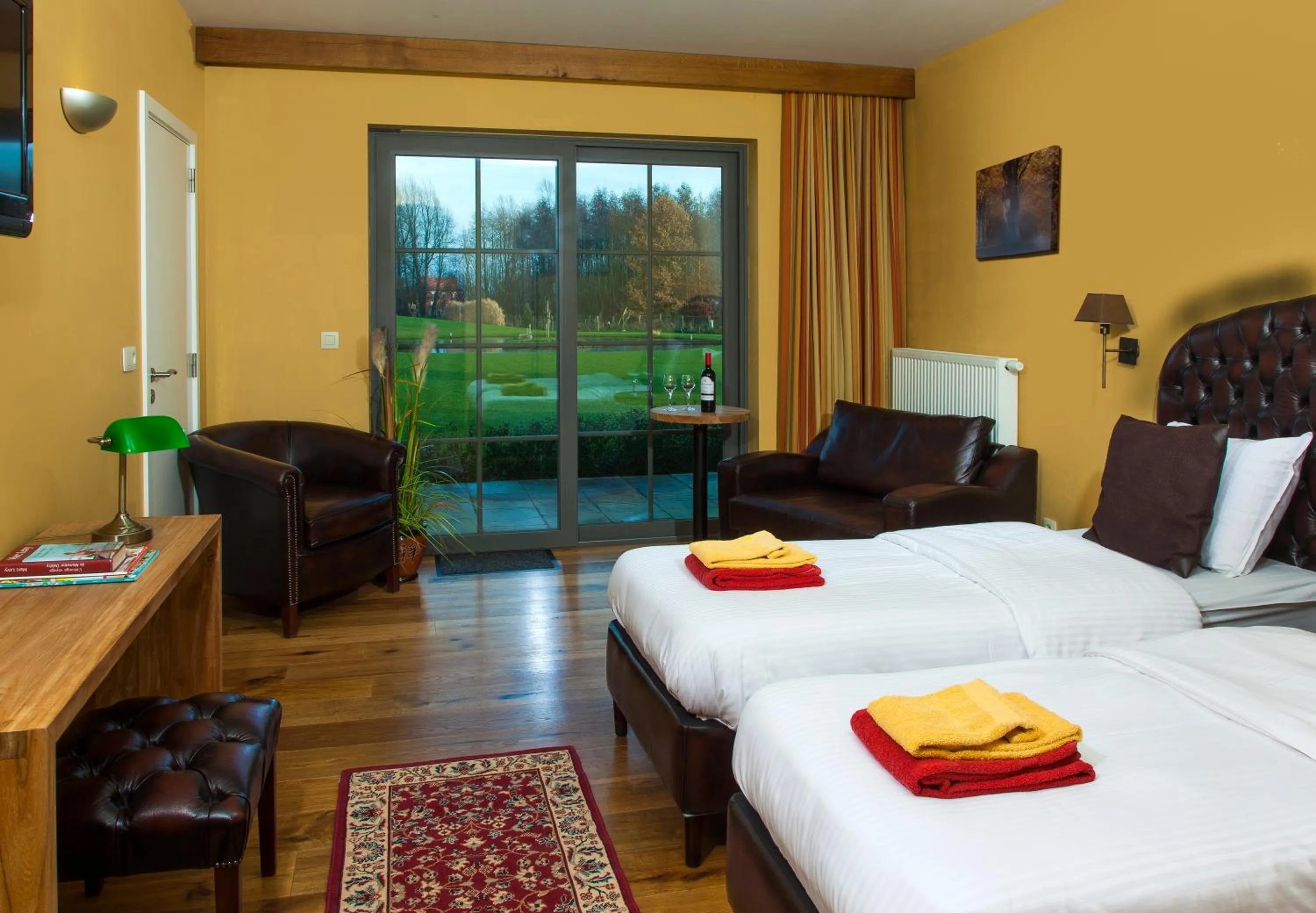 Bed in Country Lodge Hotel Moriaanshoofd