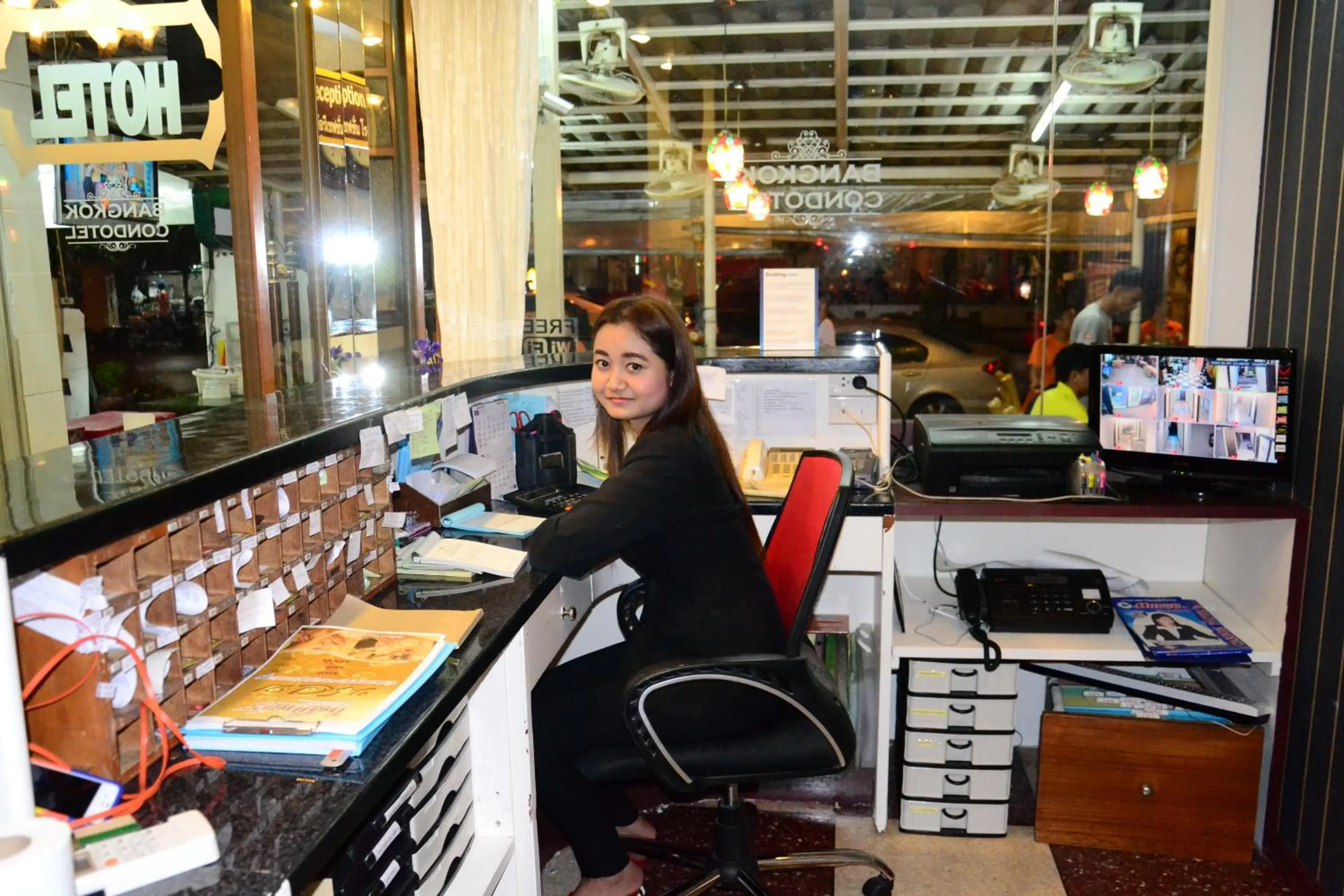 Lobby or reception in At Bangkok Hotel
